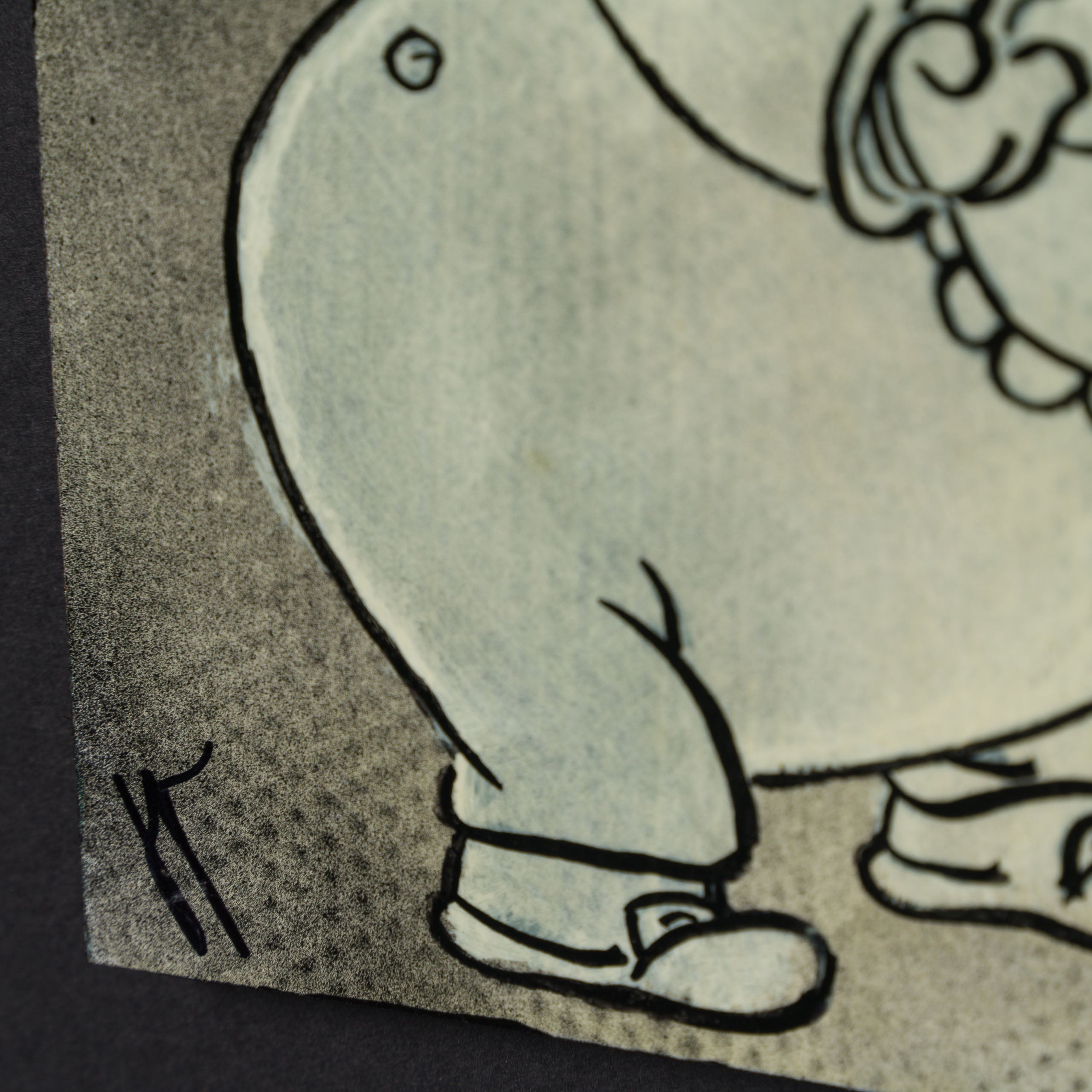 JJO ORI POR 31817 Oliver Hardy (Diptych) 4