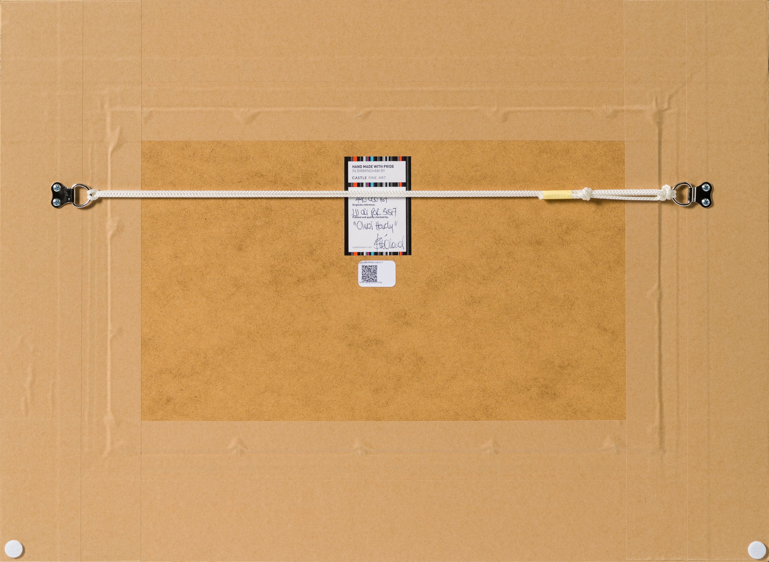 JJO ORI POR 31817 Oliver Hardy (Diptych) 7