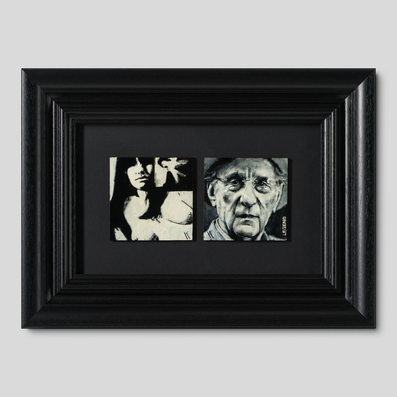 JJO ORI POR 32475 After James F Gill Legend James F Gill Diptych 1