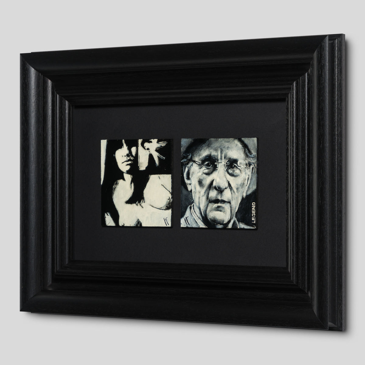 JJO ORI POR 32475 After James F Gill Legend James F Gill Diptych 2