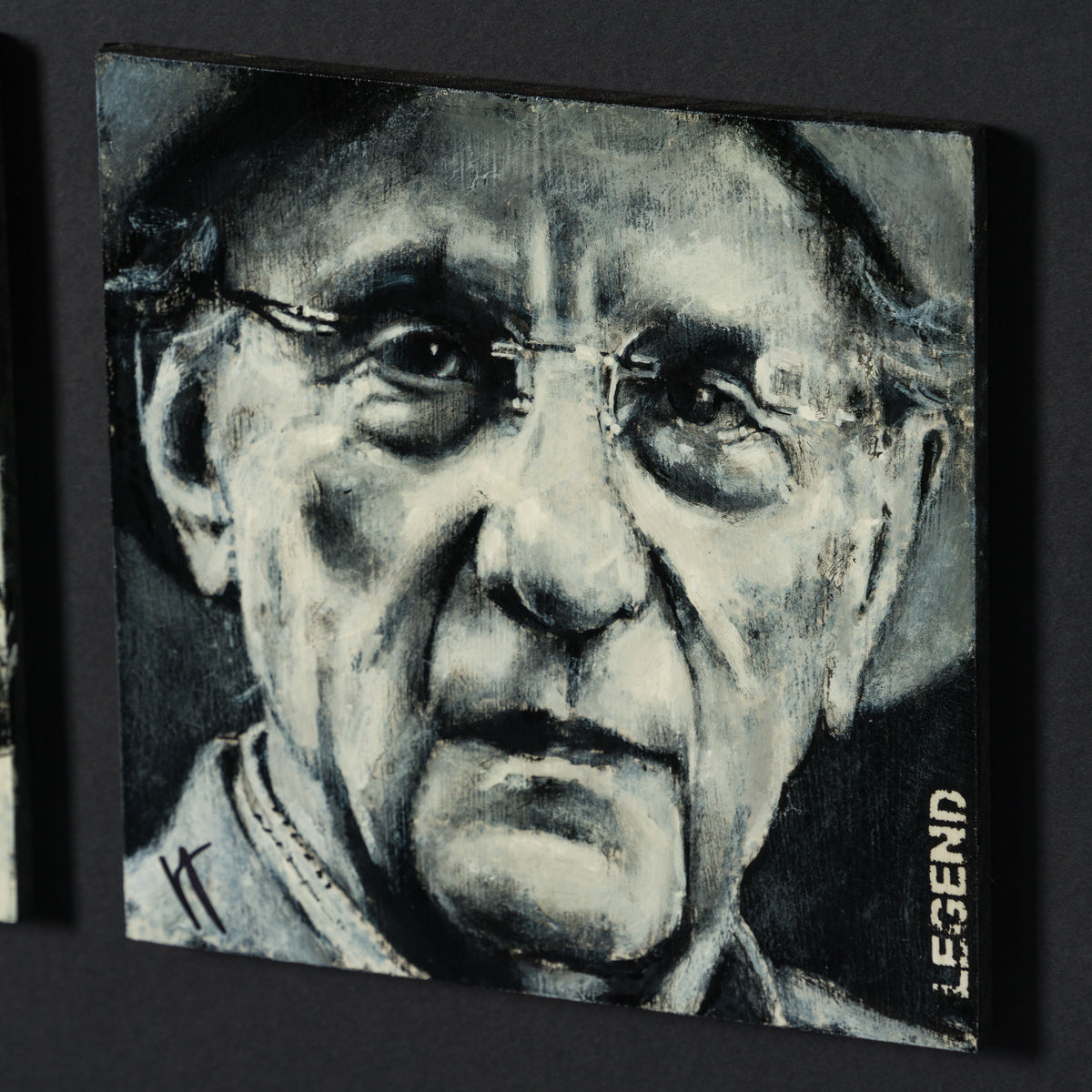 JJO ORI POR 32475 After James F Gill Legend James F Gill Diptych 4