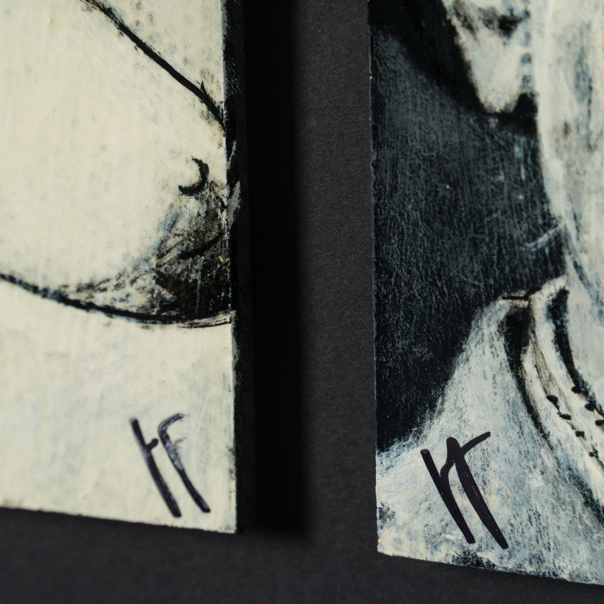 JJO ORI POR 32475 After James F Gill Legend James F Gill Diptych 5