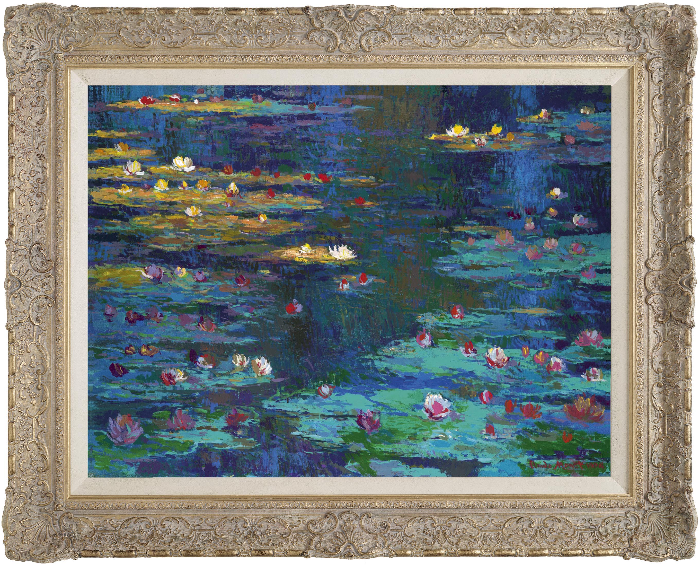 JMGC17 Nympheas Framed