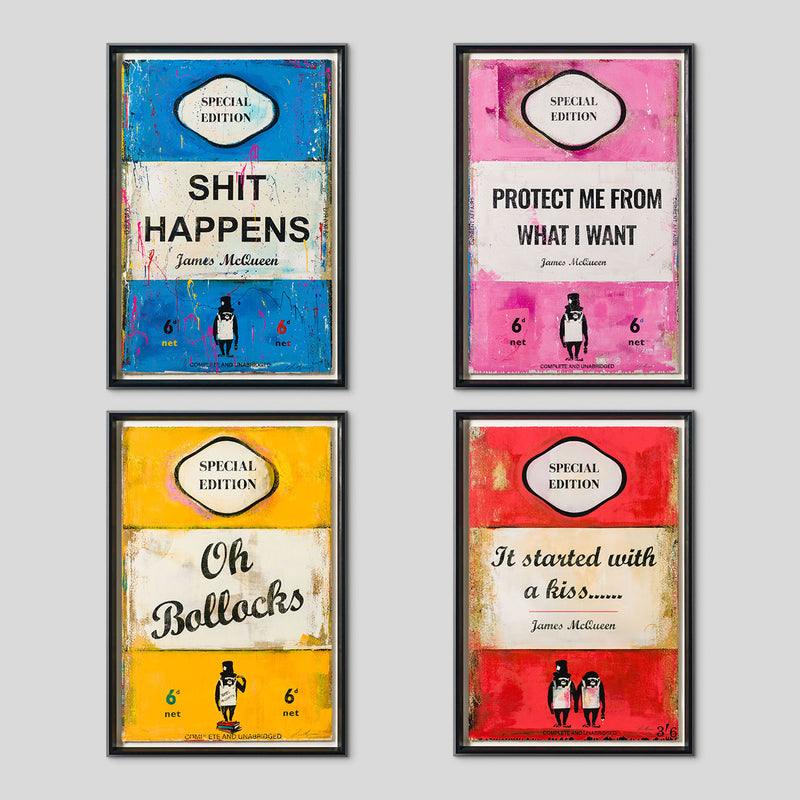 JMQ Framed Set of Four