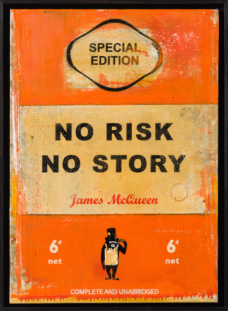JMQ MIX ABS 89713 Book Covers No Risk No Story 30