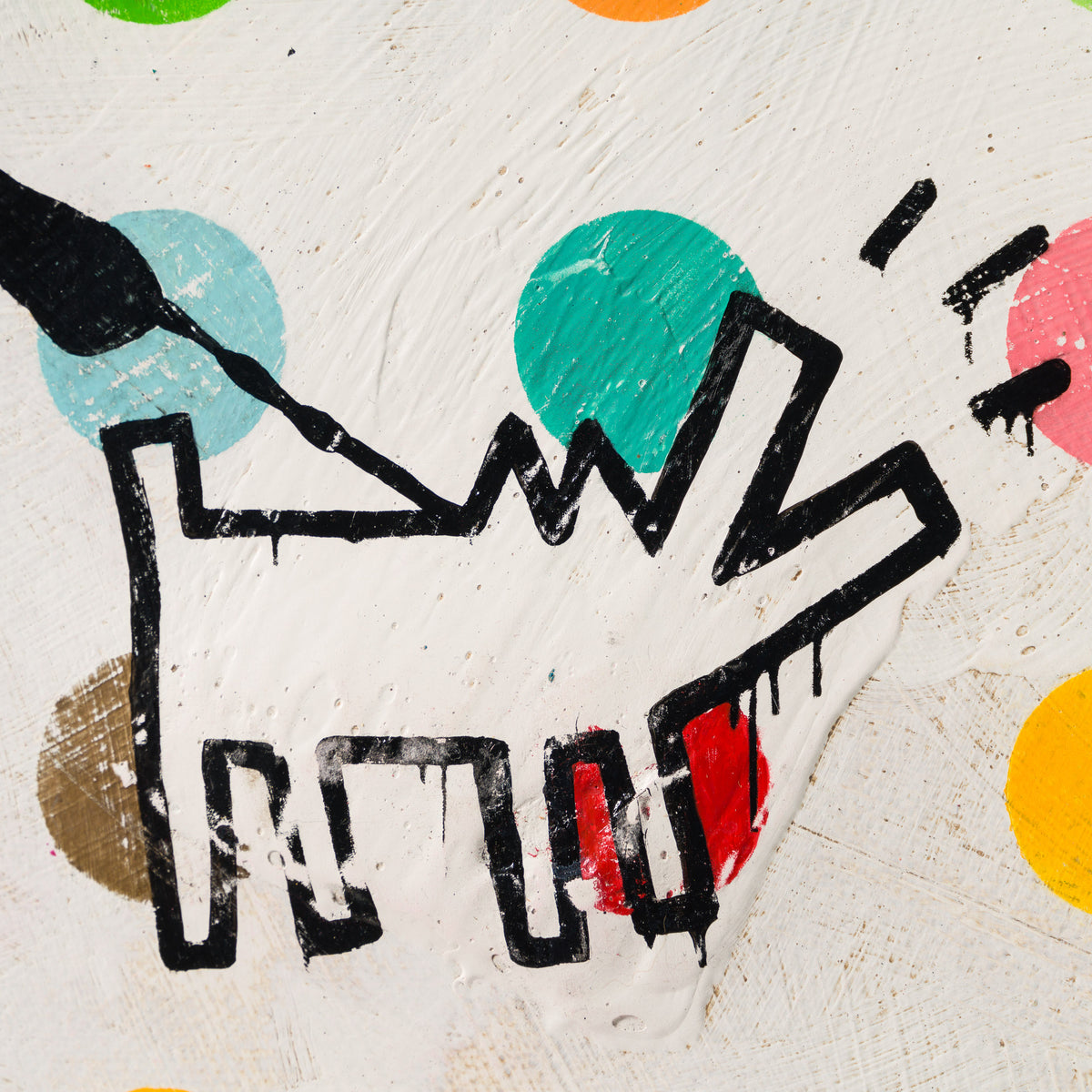 JMQ MIX ABS 91274 MCQUEEN MONKEYS WITH HARING DOGS III 4