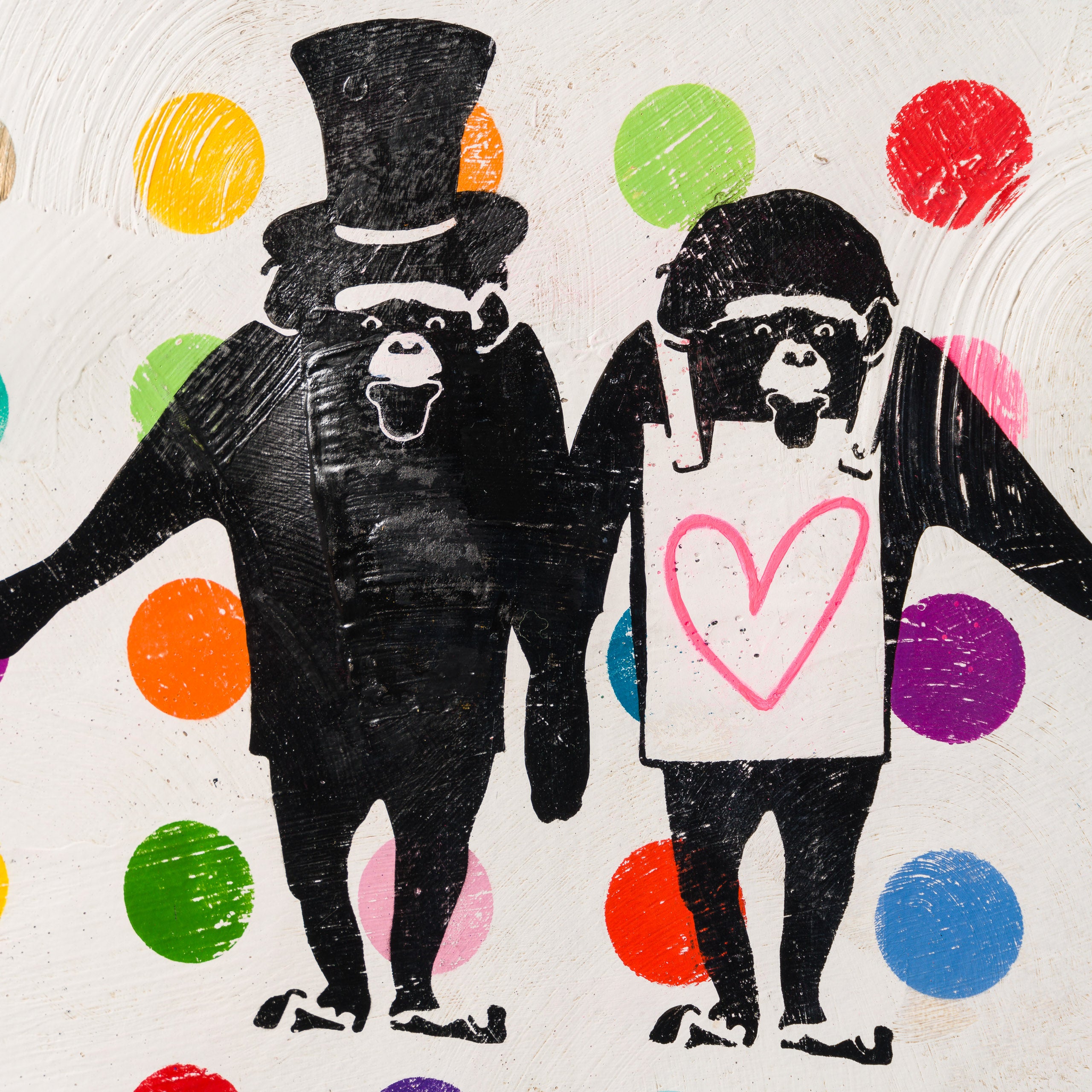 JMQ MIX ABS 91274 MCQUEEN MONKEYS WITH HARING DOGS III 5