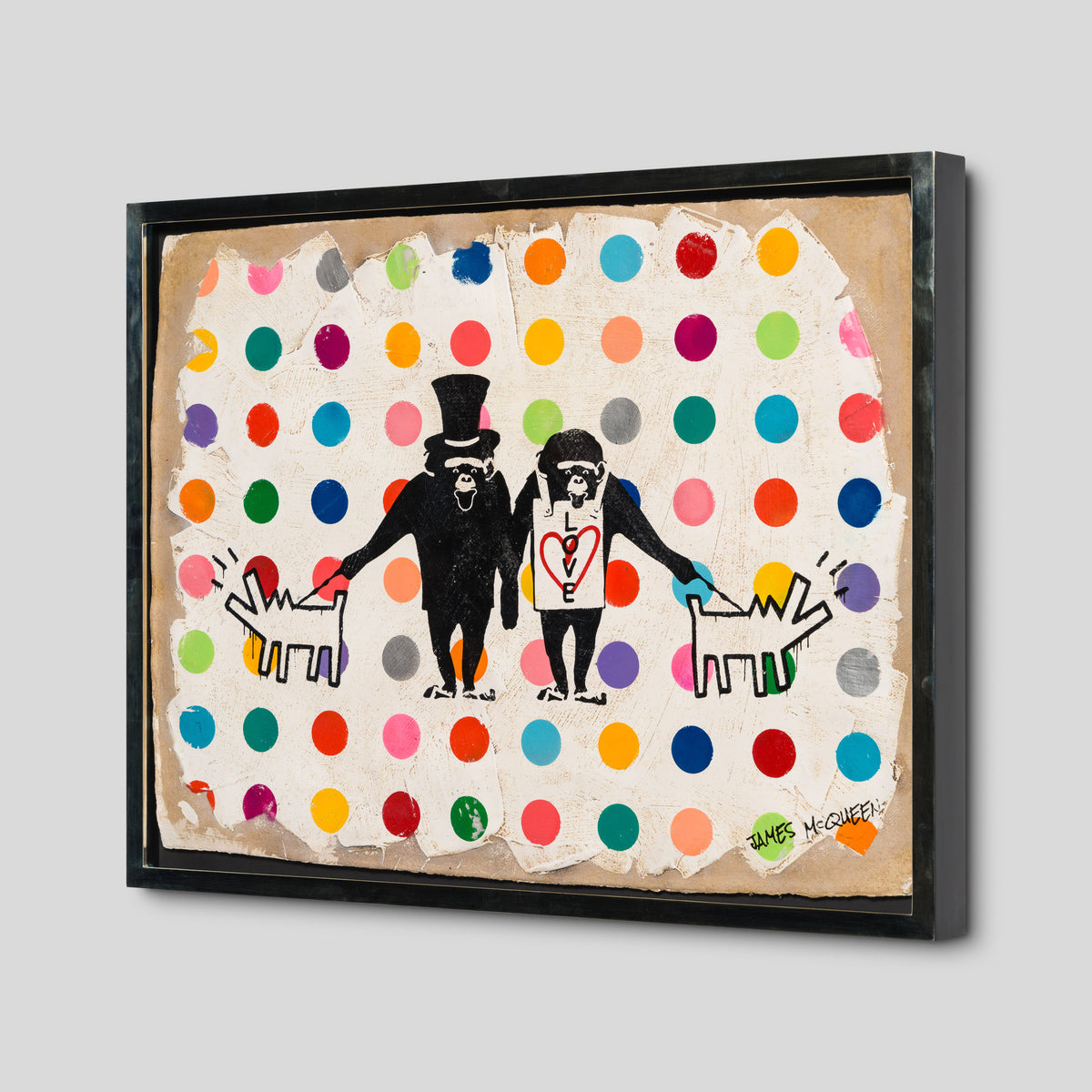 JMQ MIX ABS 91275 MCQUEEN MONKEYS WITH HARING DOGS IV 2