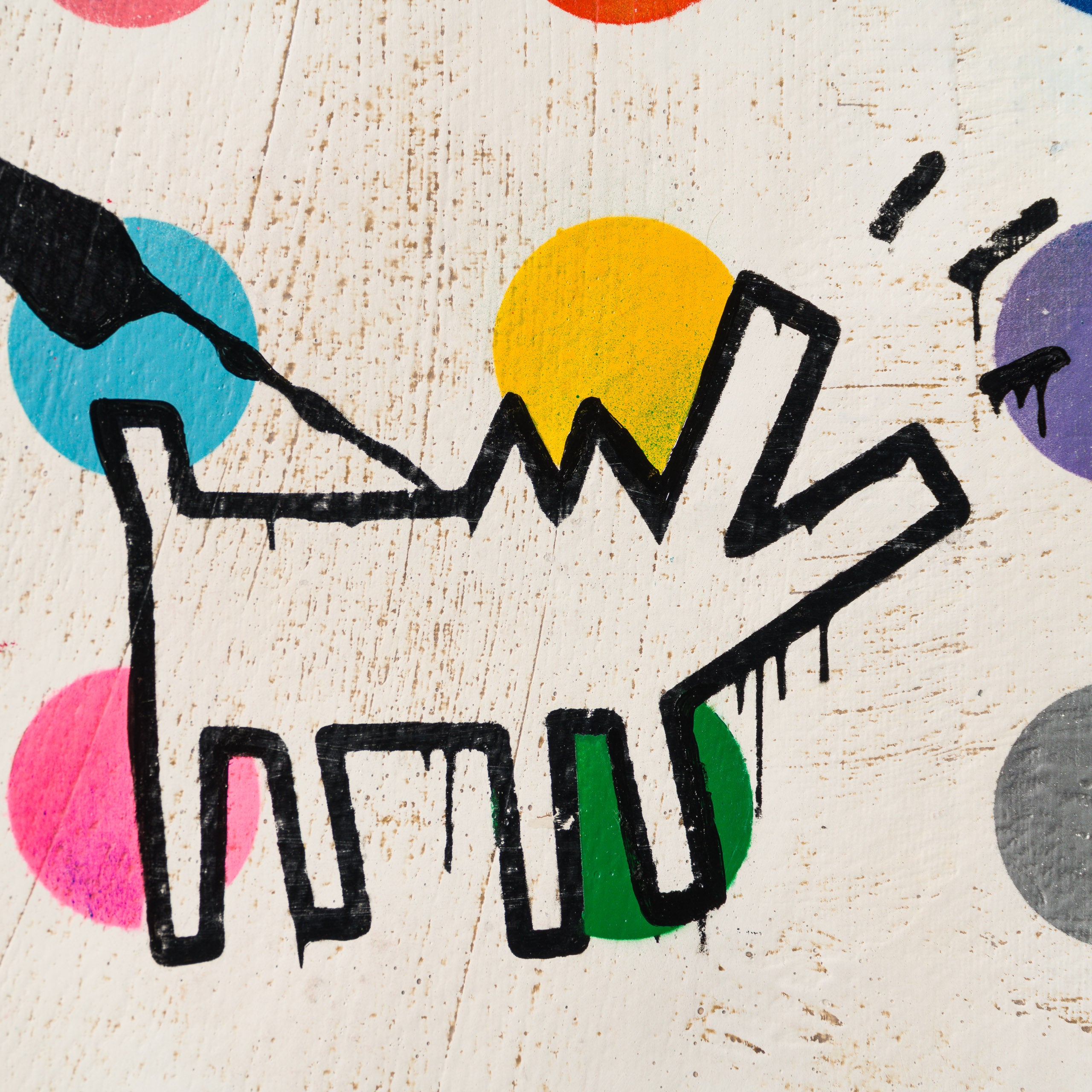 JMQ MIX ABS 91275 MCQUEEN MONKEYS WITH HARING DOGS IV 4