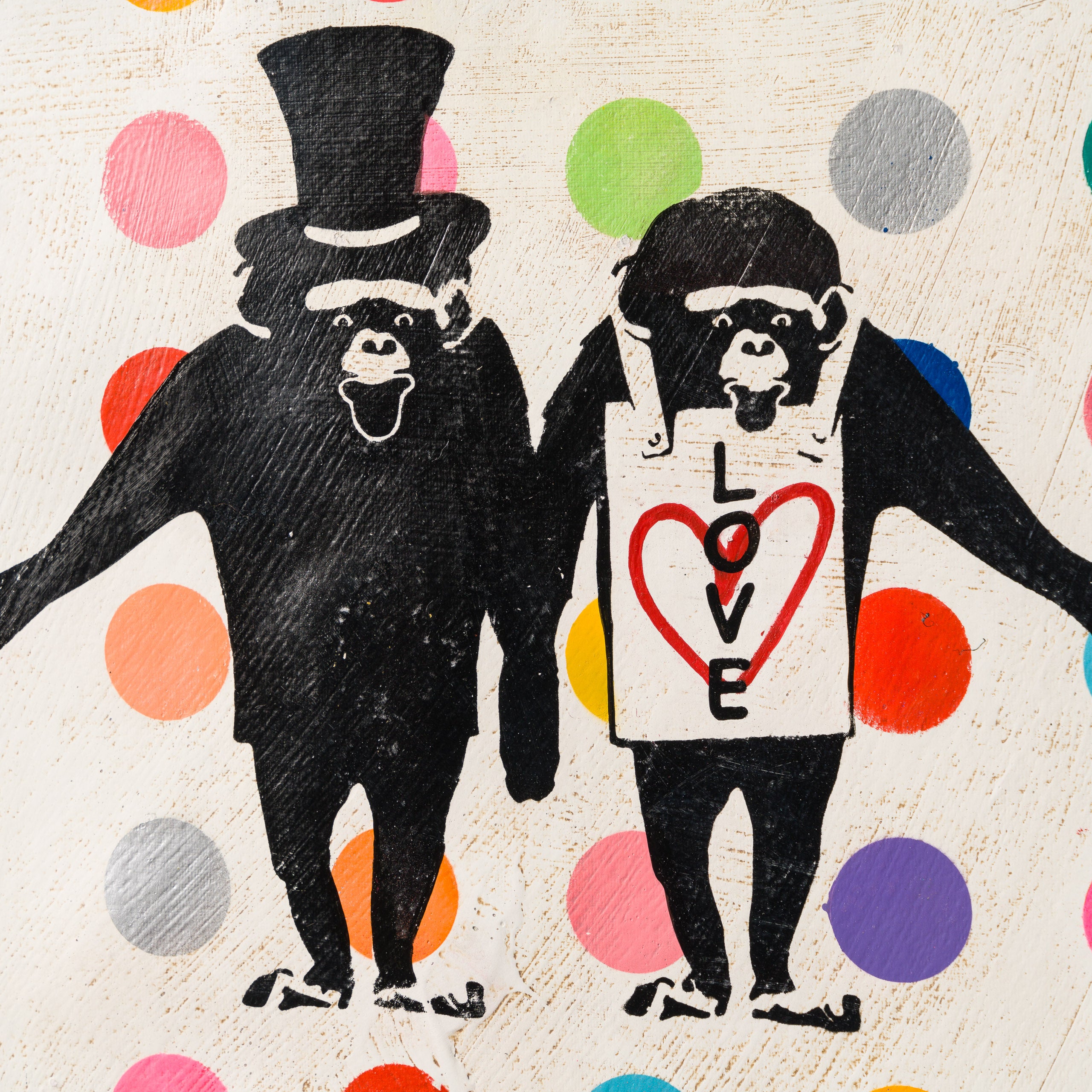 JMQ MIX ABS 91275 MCQUEEN MONKEYS WITH HARING DOGS IV 5