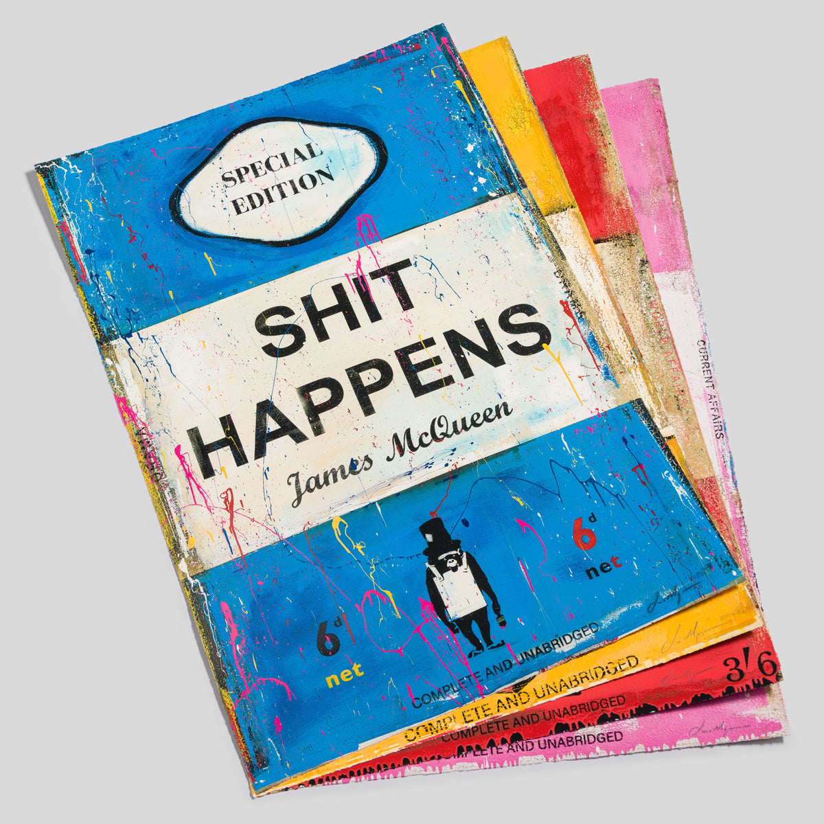 JMQ Unframed Set of Four with Portfolio 5