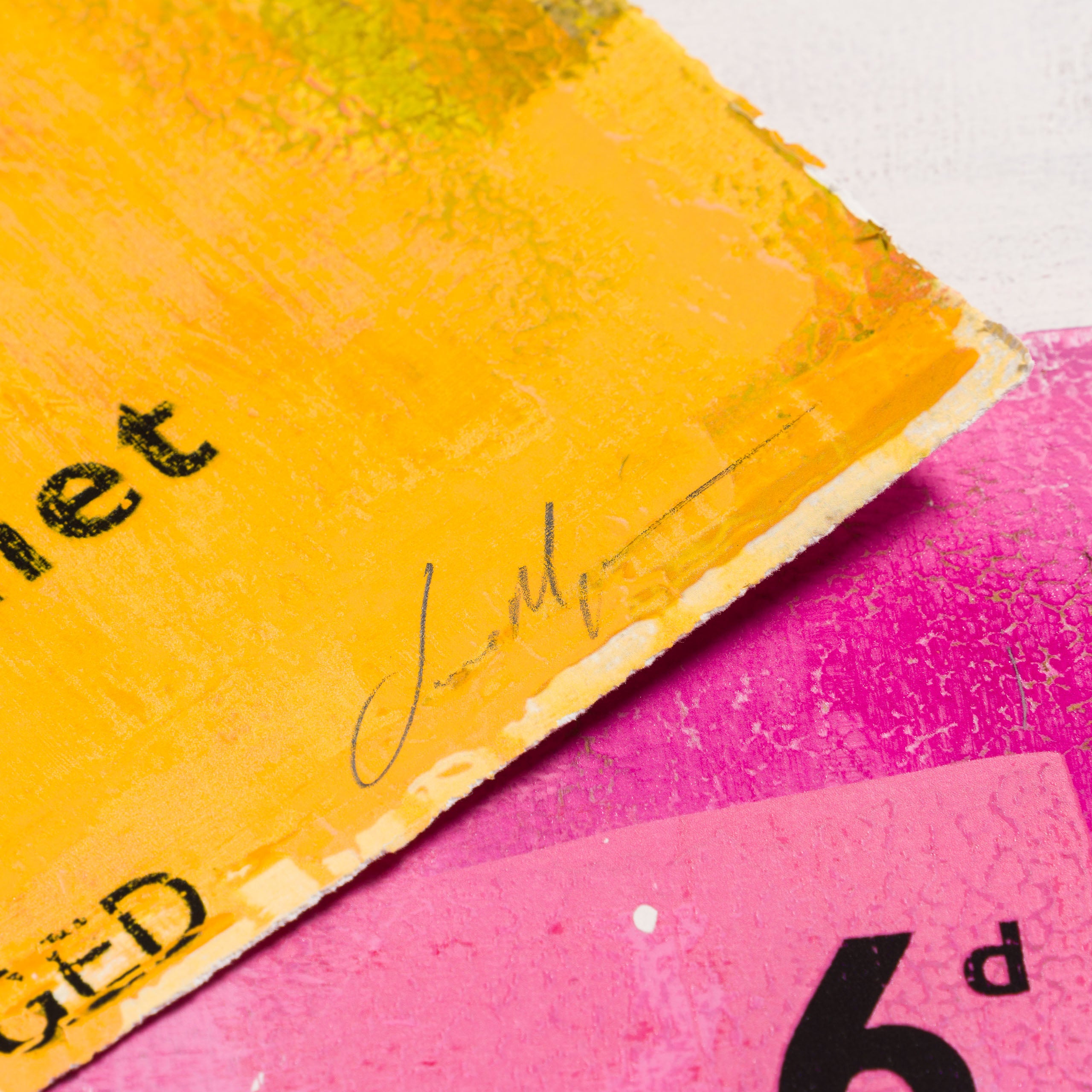 JMQ Unframed Set of Four with Portfolio 7