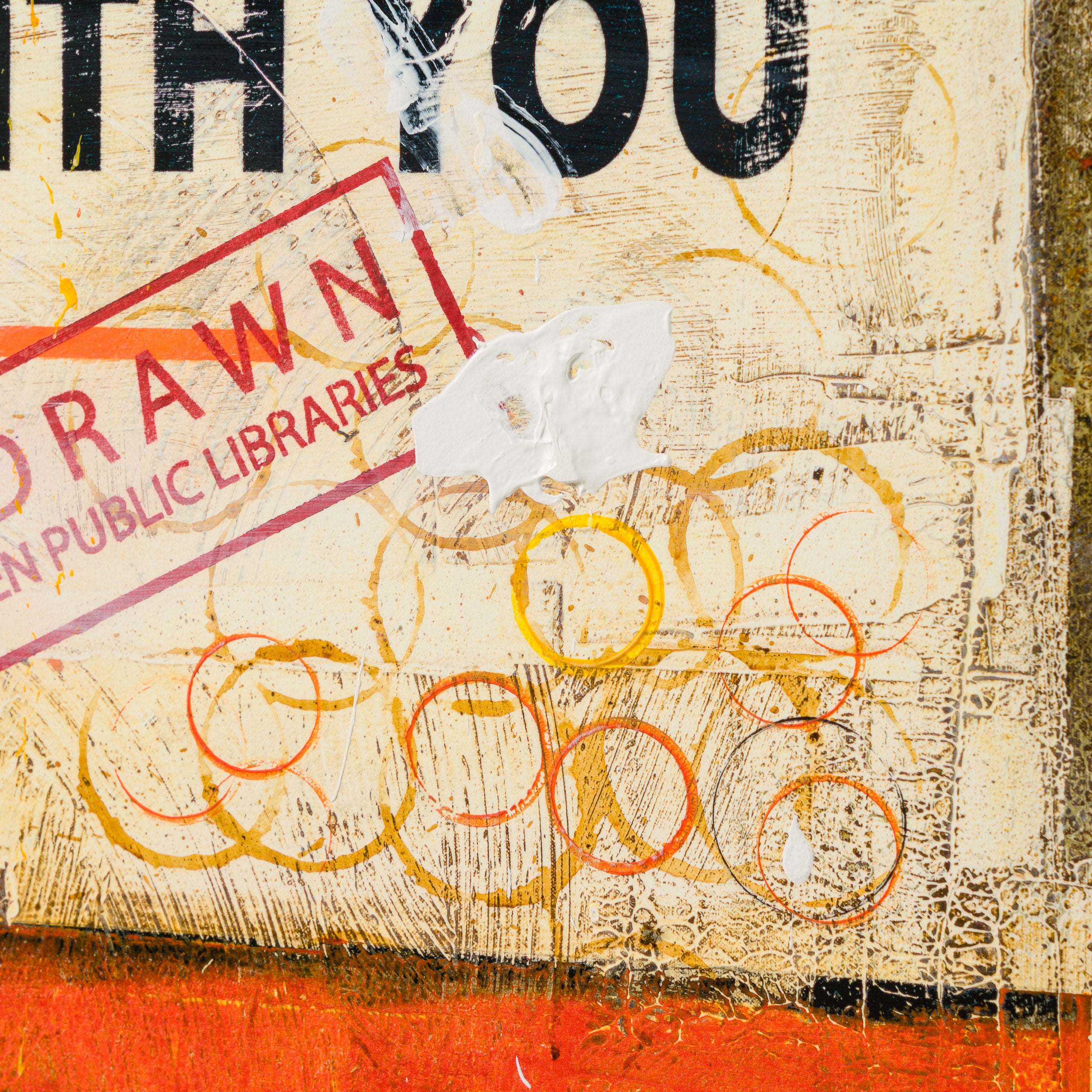 JMQ UNI HUM 35781 If You Ever Leave Me (Orange) (Standard Format) Hand Embellished Unique 7 5