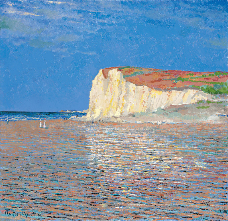JMY Low Tide At Pourville (In The Style Of Claude Monet) r1