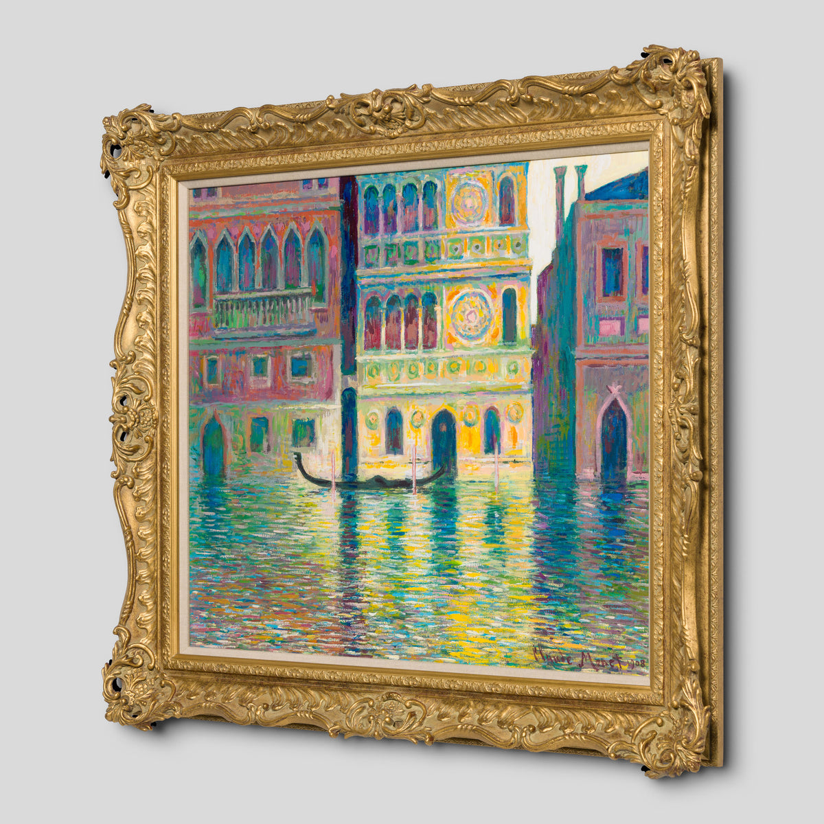 JMY ORI LAN 27012 The Palazzo Dario In The Style Of Claude Monet, 1908 2