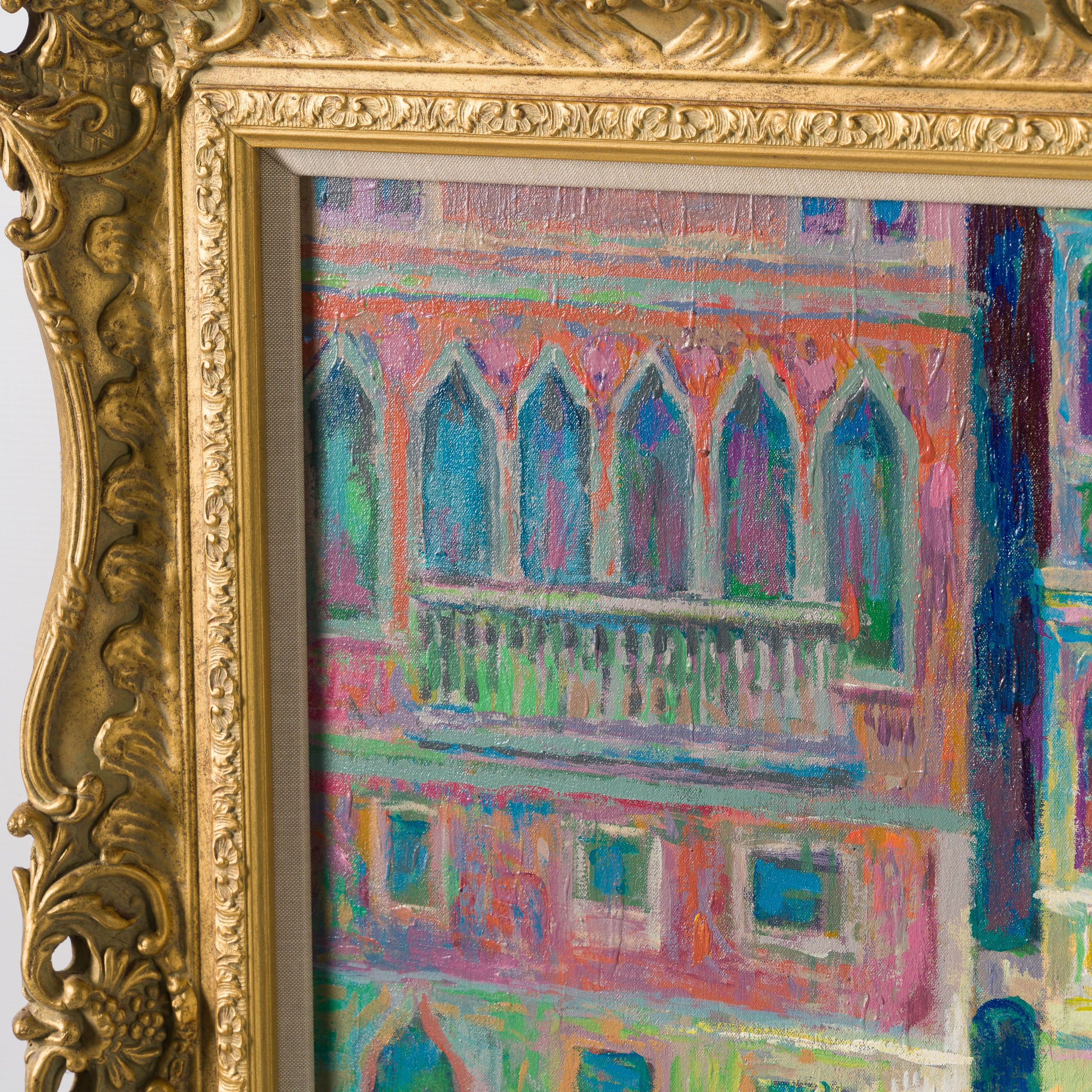 JMY ORI LAN 27012 The Palazzo Dario In The Style Of Claude Monet, 1908 5