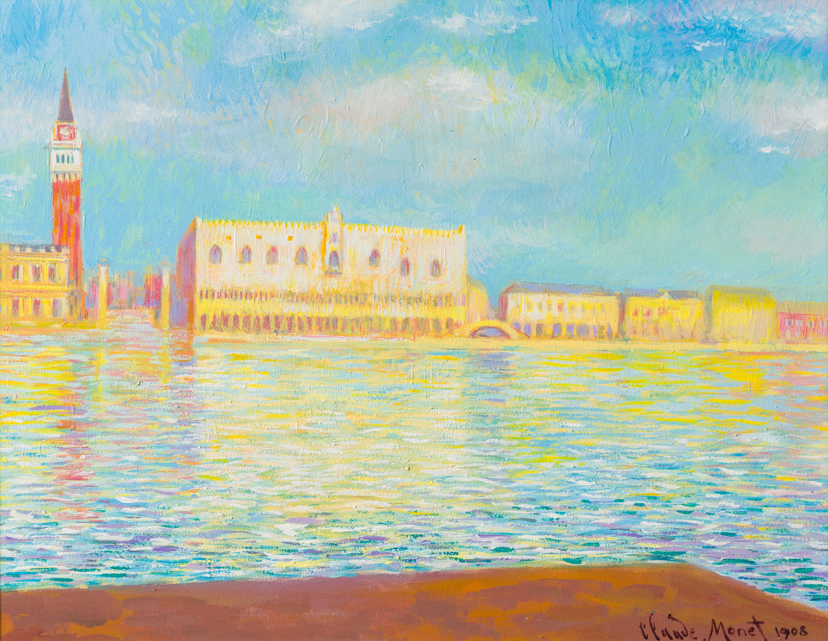 JMY ORI LAN 27014 The Ducal Palace In The Style Of Claude Monet 1908 31