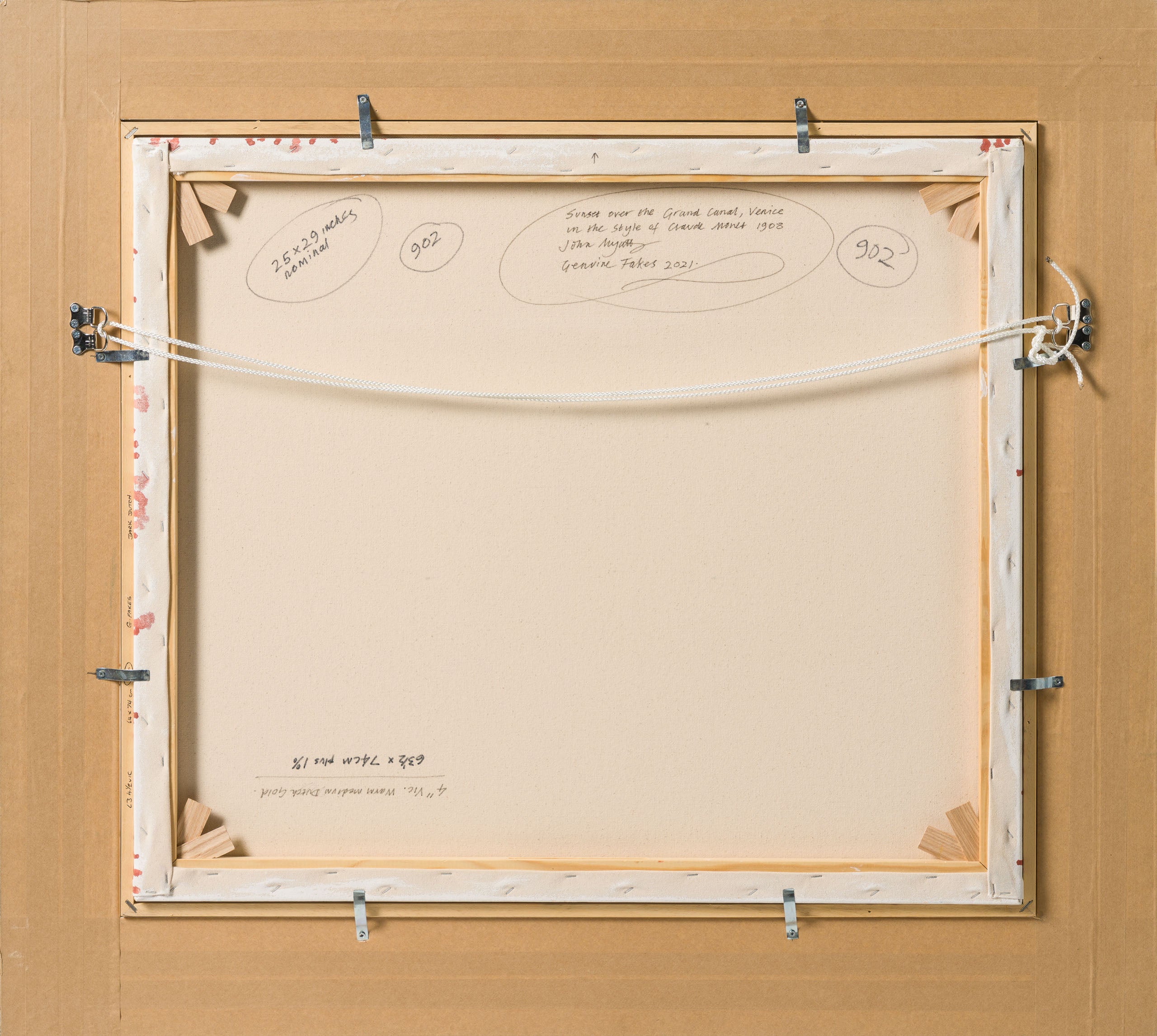 Sunset over the Grand Canal Venice in the style of Claude Monet, 1908