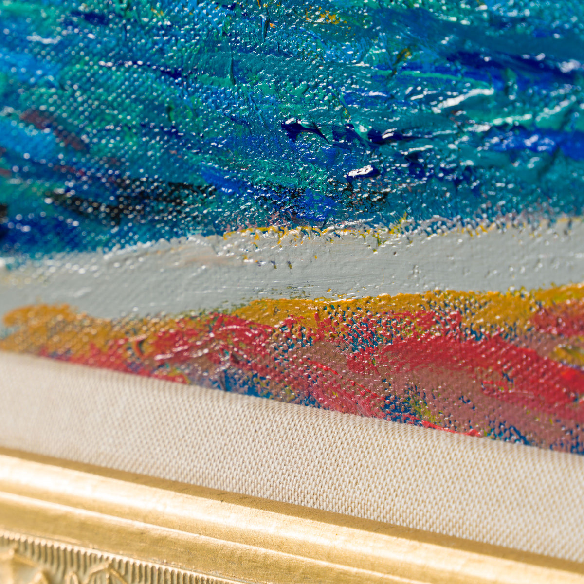 JMY ORI LAN 29177 In The Style Of Claude Monet 1908 Ducal Palace Campanile From San Giorgio Maggiore Midday Sun 6