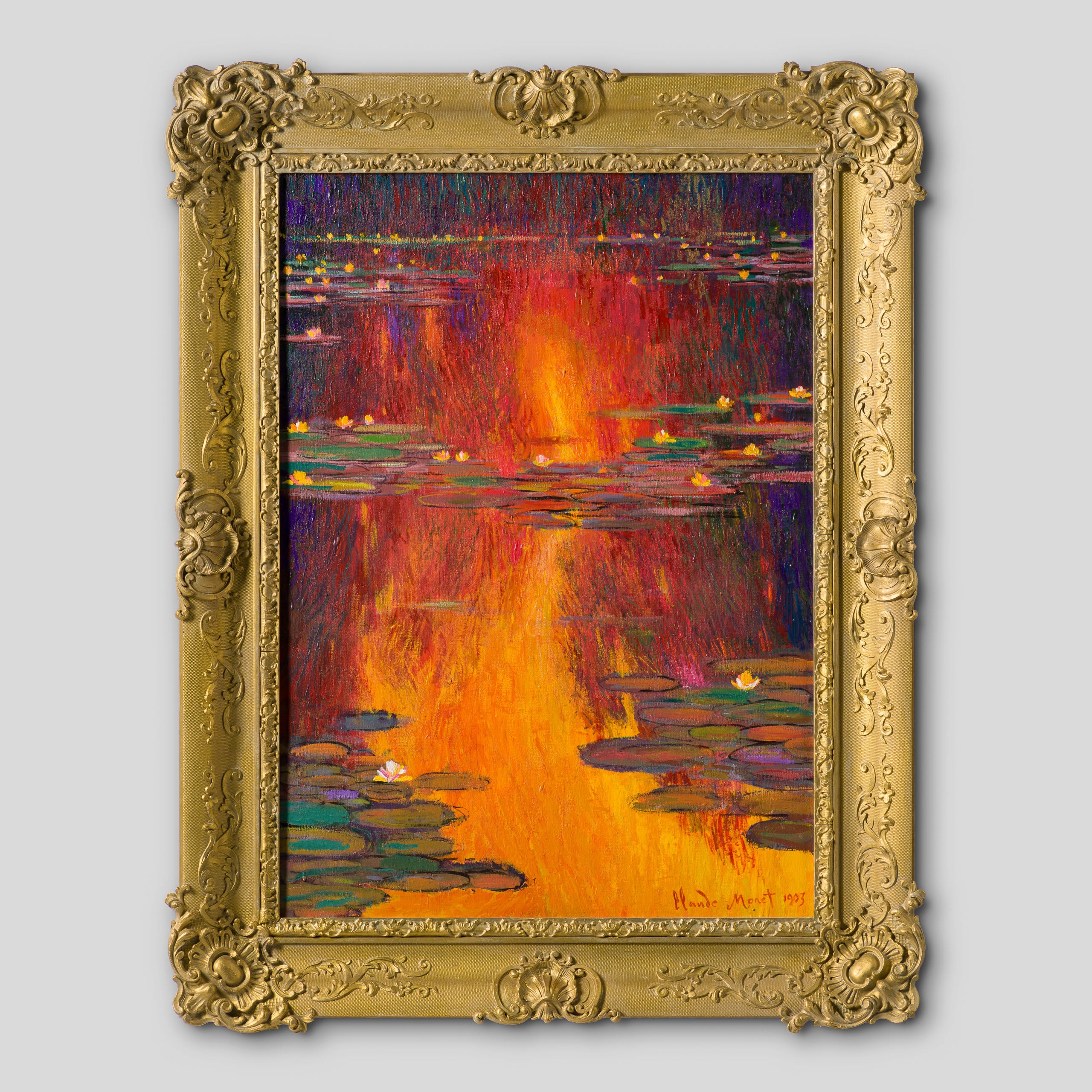 JMY ORI LAN 29720 After Claude Monet Waterlillies Evening Effects Cloud Series 1904 1