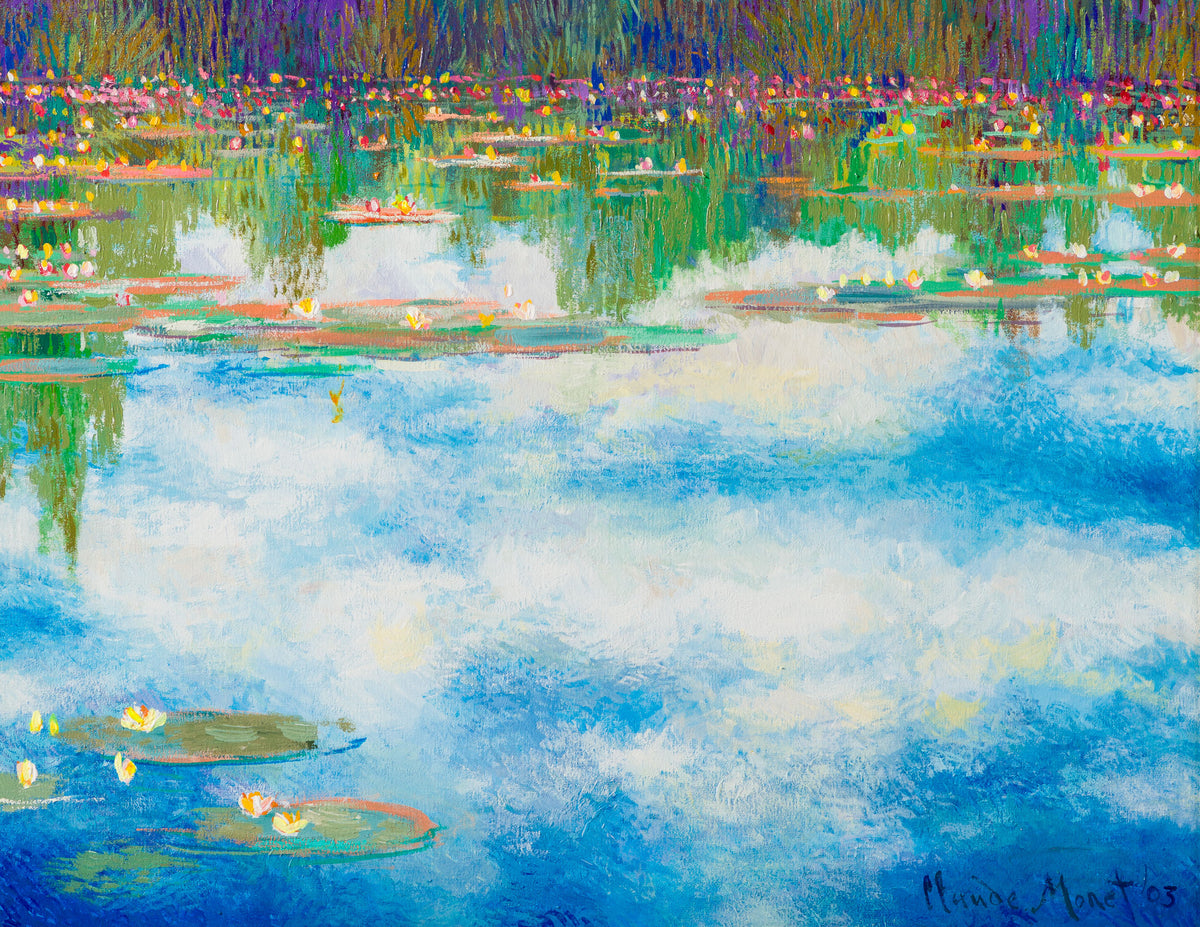 JMY ORI LAN 29724 In The Style Of Claude Monet Waterlillies Cloud Series 1904 31