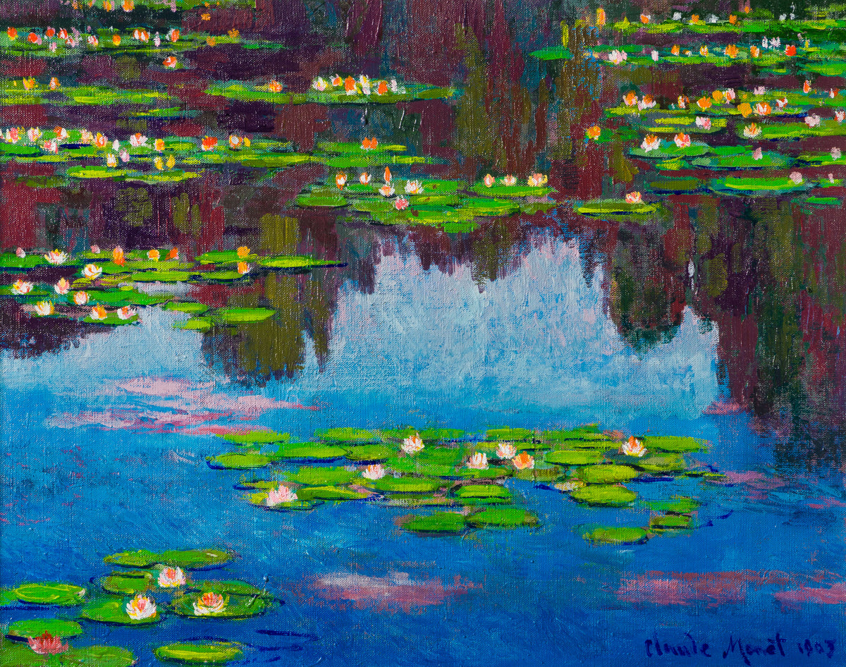 JMY ORI LAN 30599 Waterlilies At Giverny 1903 31