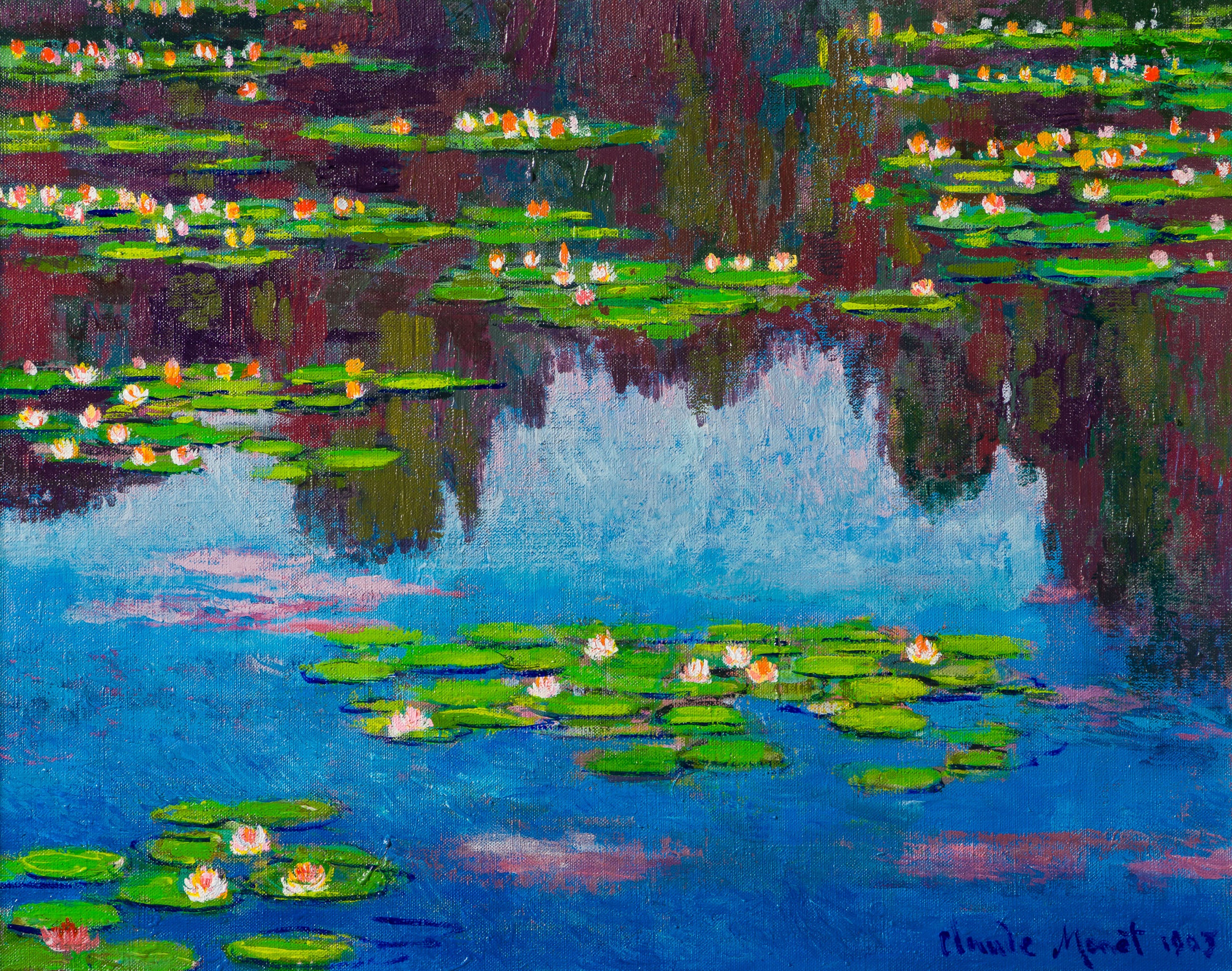 JMY ORI LAN 30599 Waterlilies At Giverny 1903 31