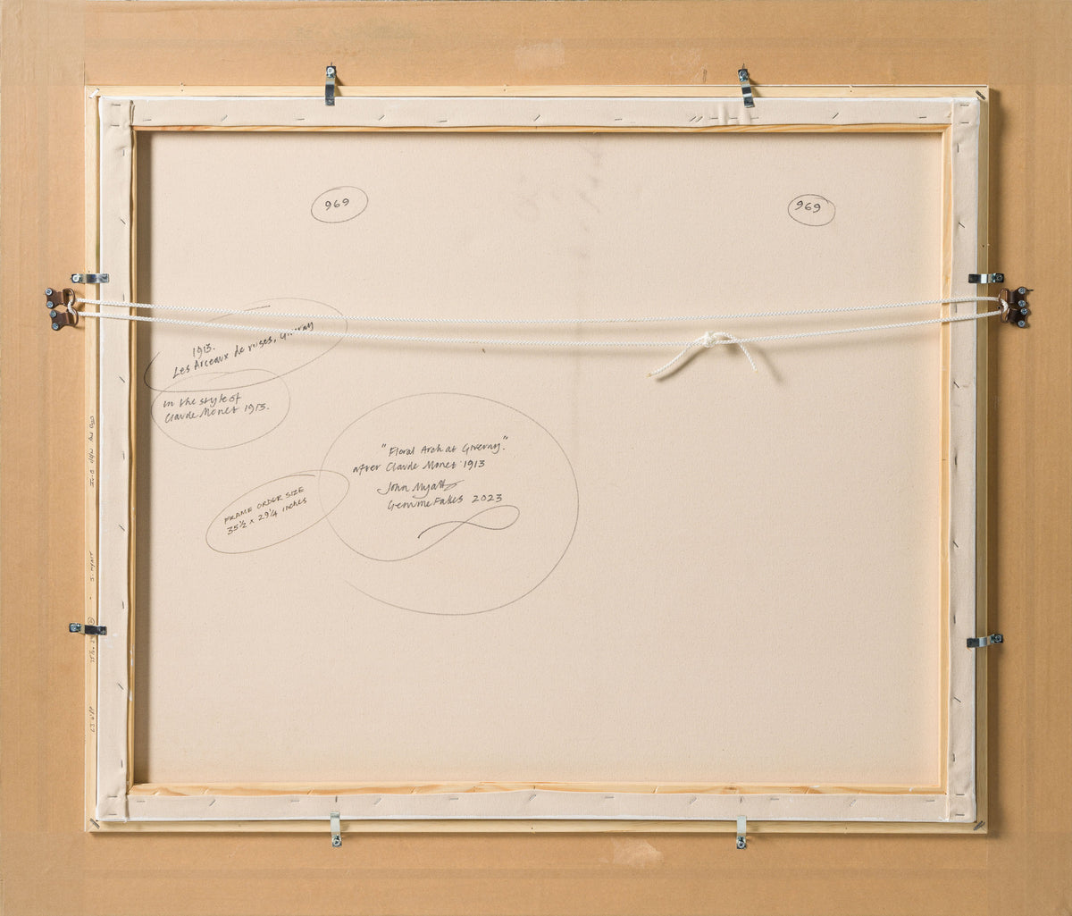 JMY ORI LAN 31291 Floral Arch at Giverny after Claude Monet 1913 (969) 11