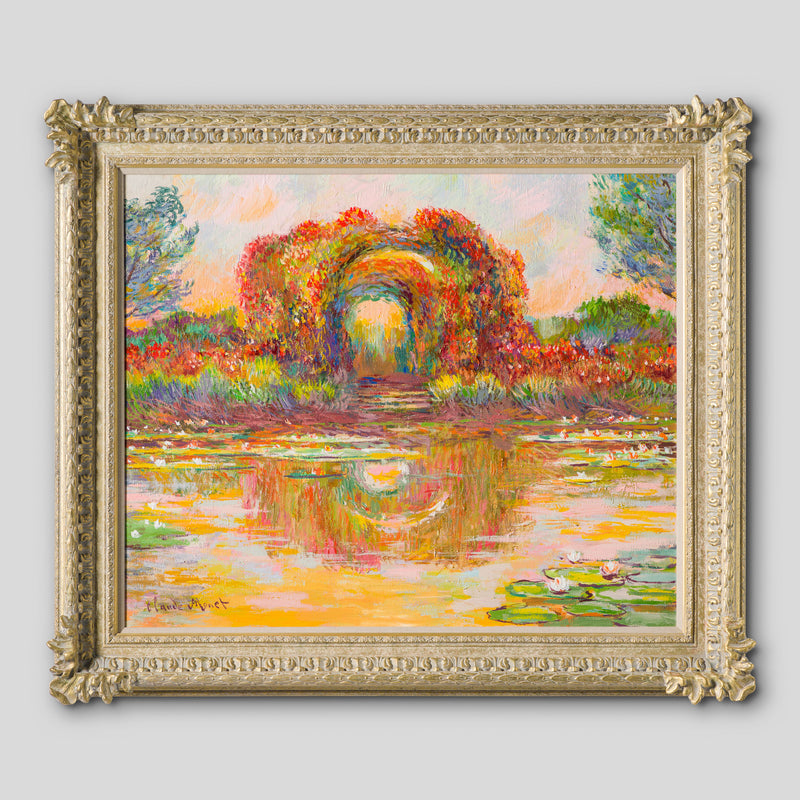 JMY ORI LAN 31291 Floral Arch at Giverny after Claude Monet 1913 (969) 1