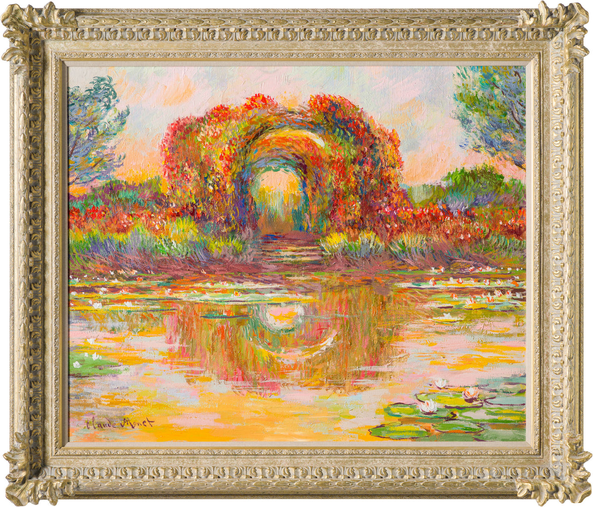 JMY ORI LAN 31291 Floral Arch at Giverny after Claude Monet 1913 (969) 30
