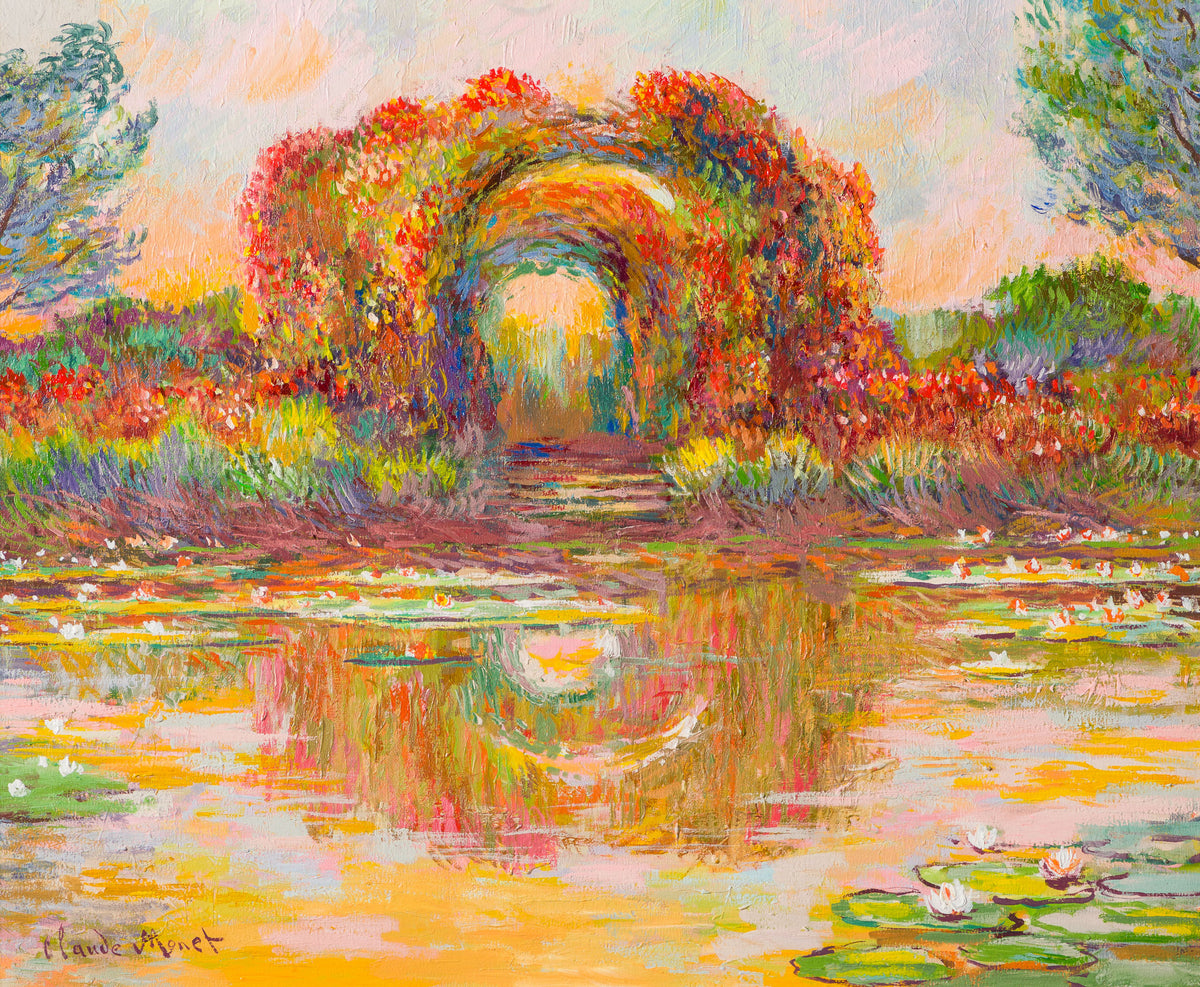 JMY ORI LAN 31291 Floral Arch at Giverny after Claude Monet 1913 (969) 31