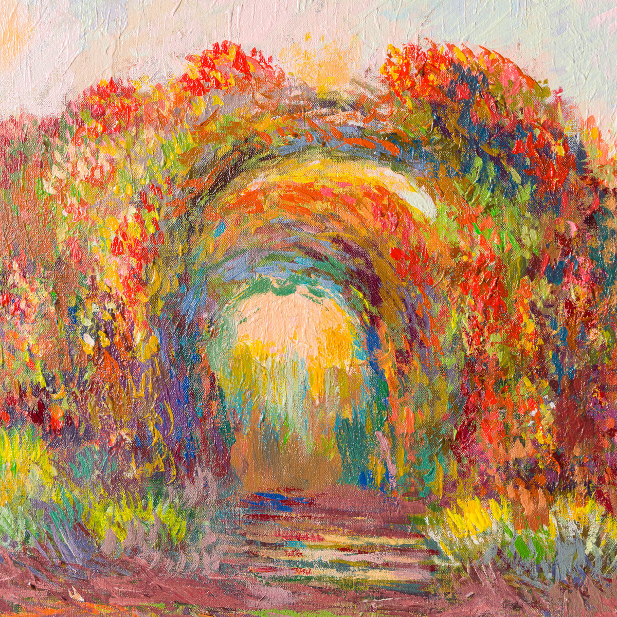 JMY ORI LAN 31291 Floral Arch at Giverny after Claude Monet 1913 (969) 9