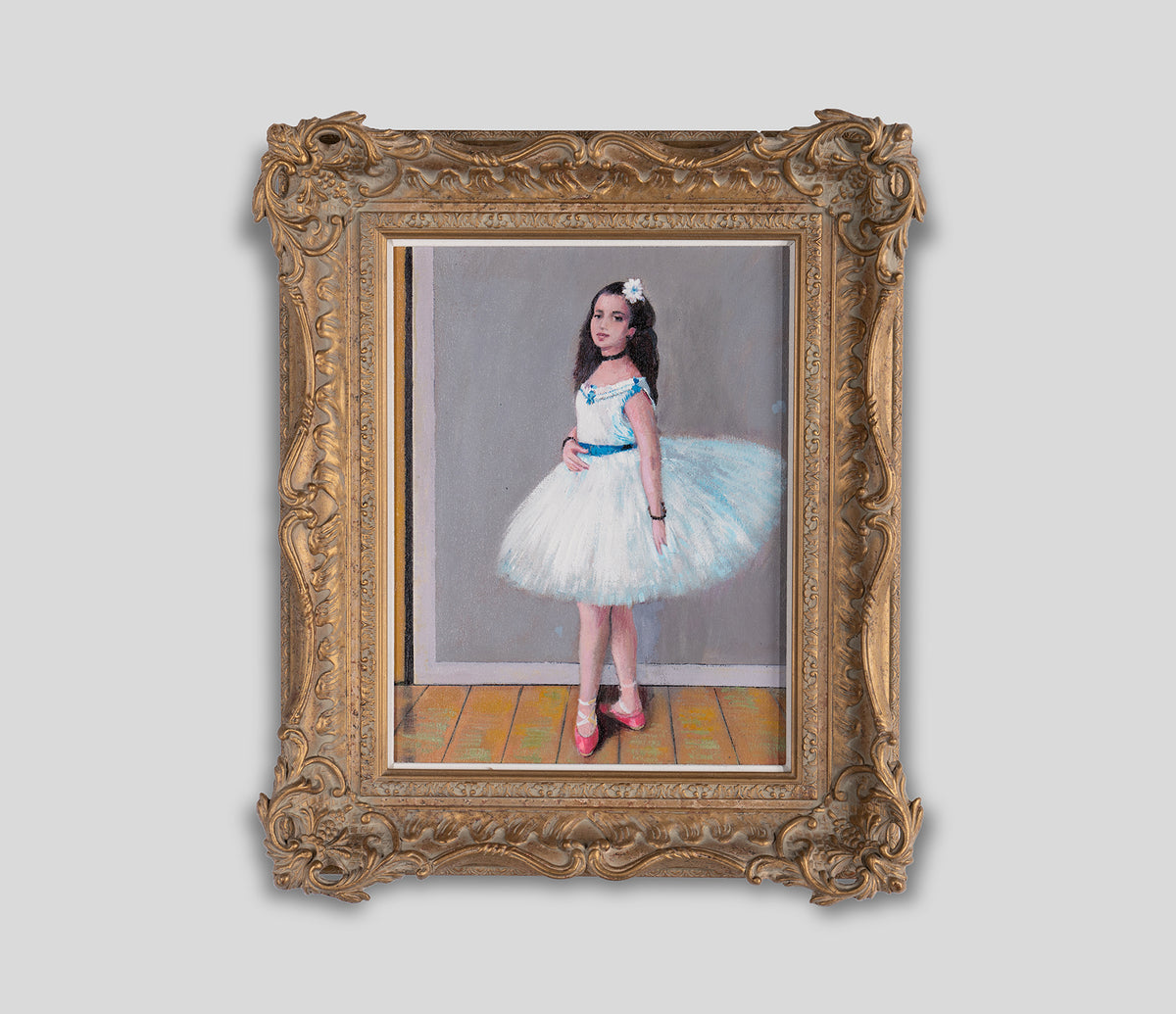 JMY ORI POR 20414 1 The Little Ballerina In The Style Of P A Renoir grey