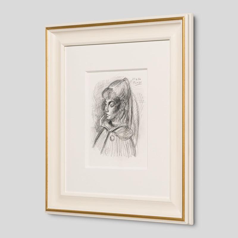JMY ORI POR 33818 Pencil Study (1) of Sylvette David In The Style Of Pablo Picasso 1954 2