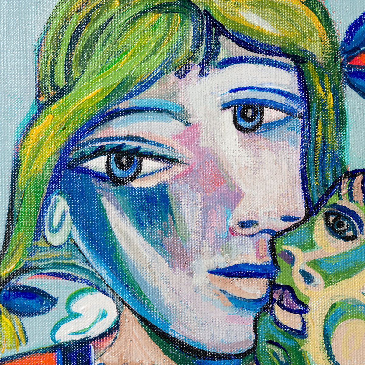 JMY ORI POR 33829 Maya With A Doll (Boy Horse) In The Style Of Pablo Picasso 1938 4