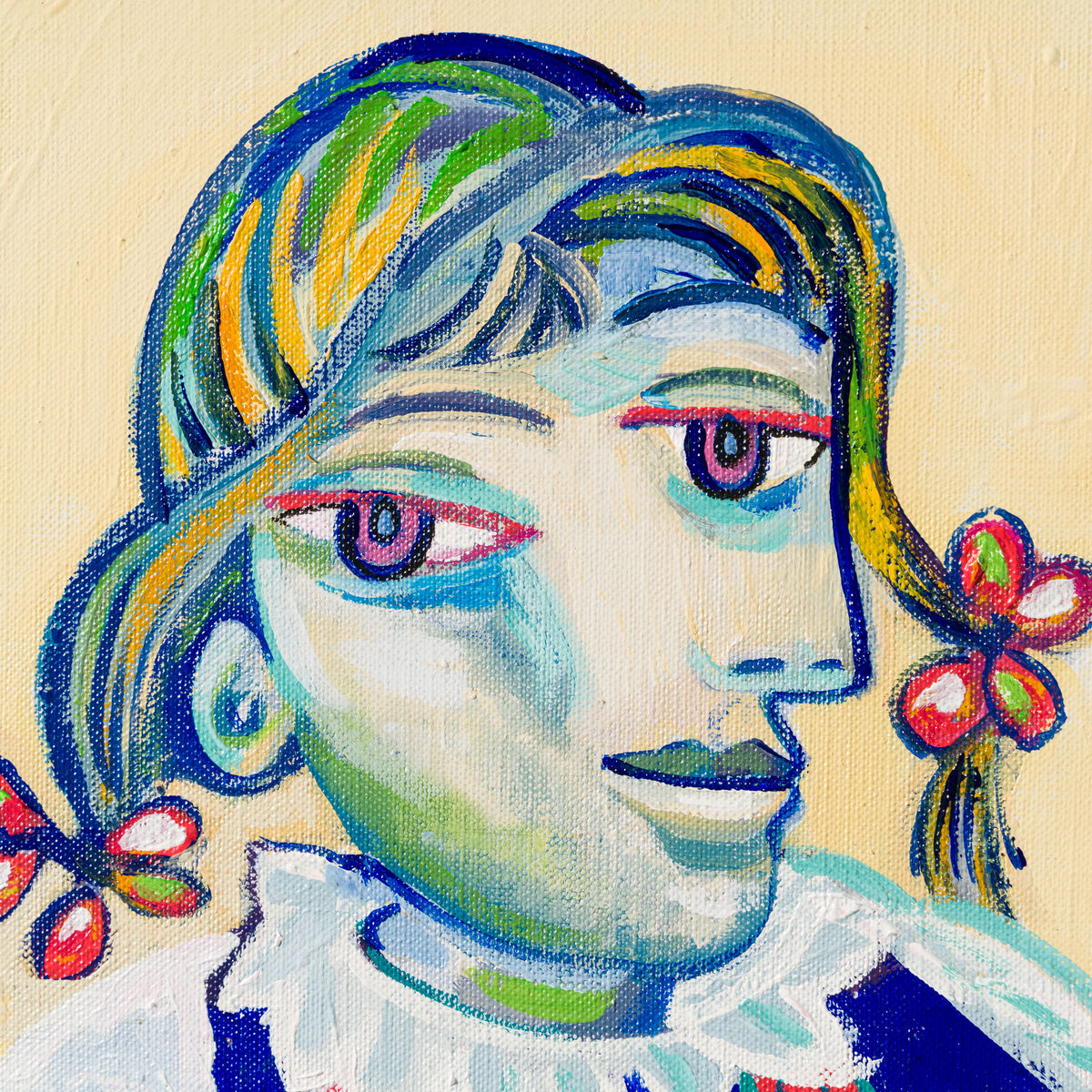 JMY ORI POR 33830 Maya With A Doll (Sailor Doll) In The Style Of Pablo Picasso 1938 4