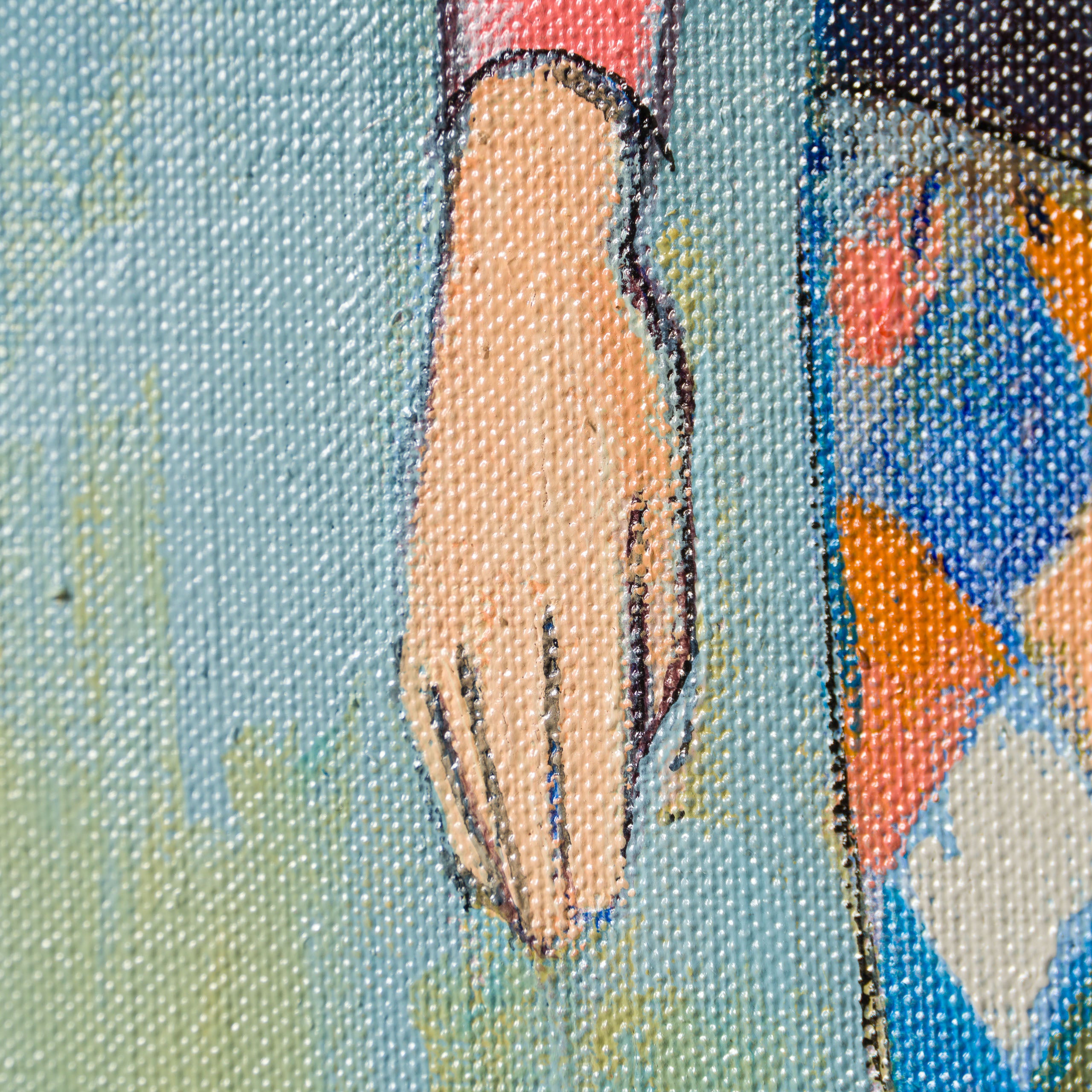 JMY ORI POR 33834 Harlequin With A Dog In The Style Of Pablo Picasso 1905 6