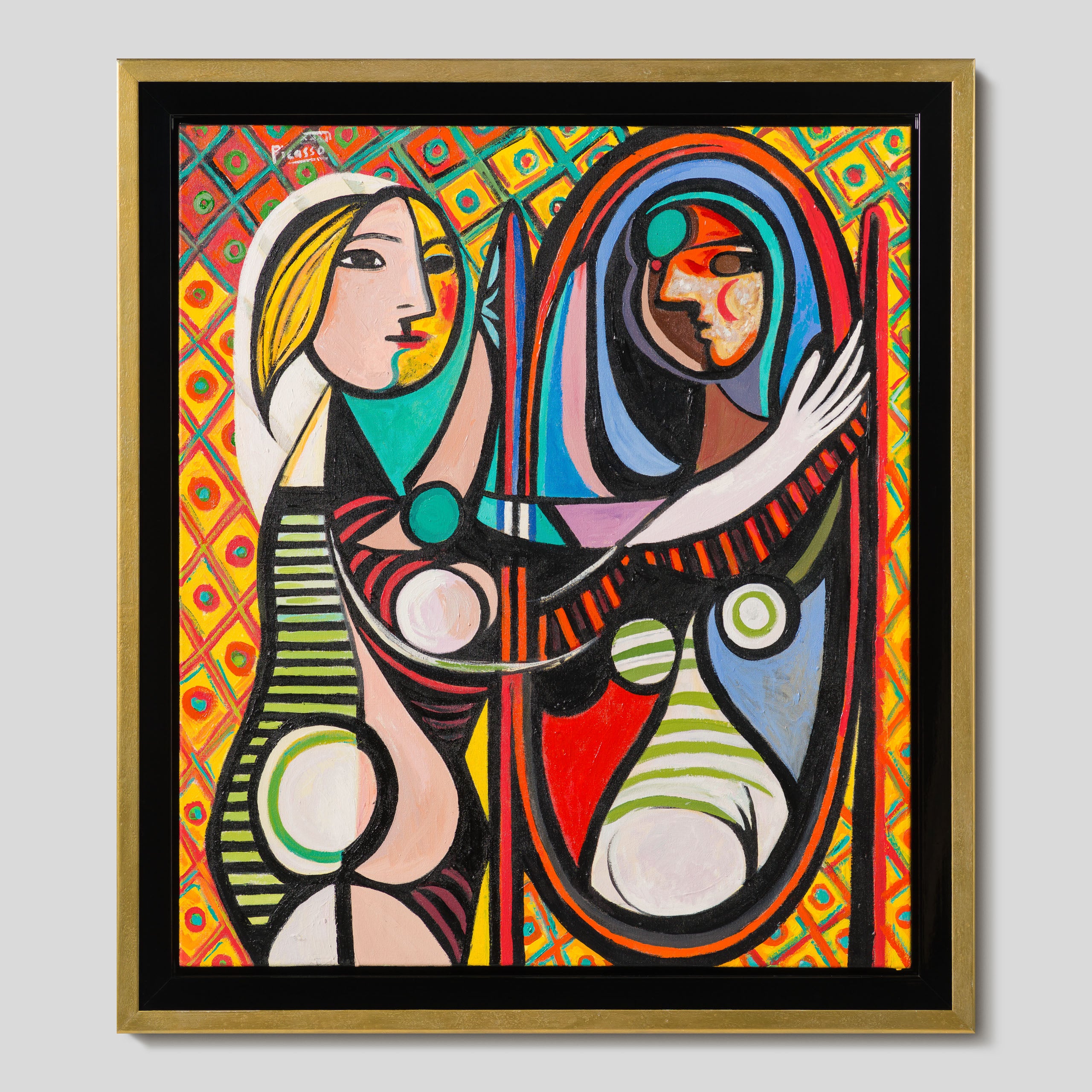 JMY ORI POR 33839 Girl Before A Mirror In The Style Of Pablo Picasso 1932 1