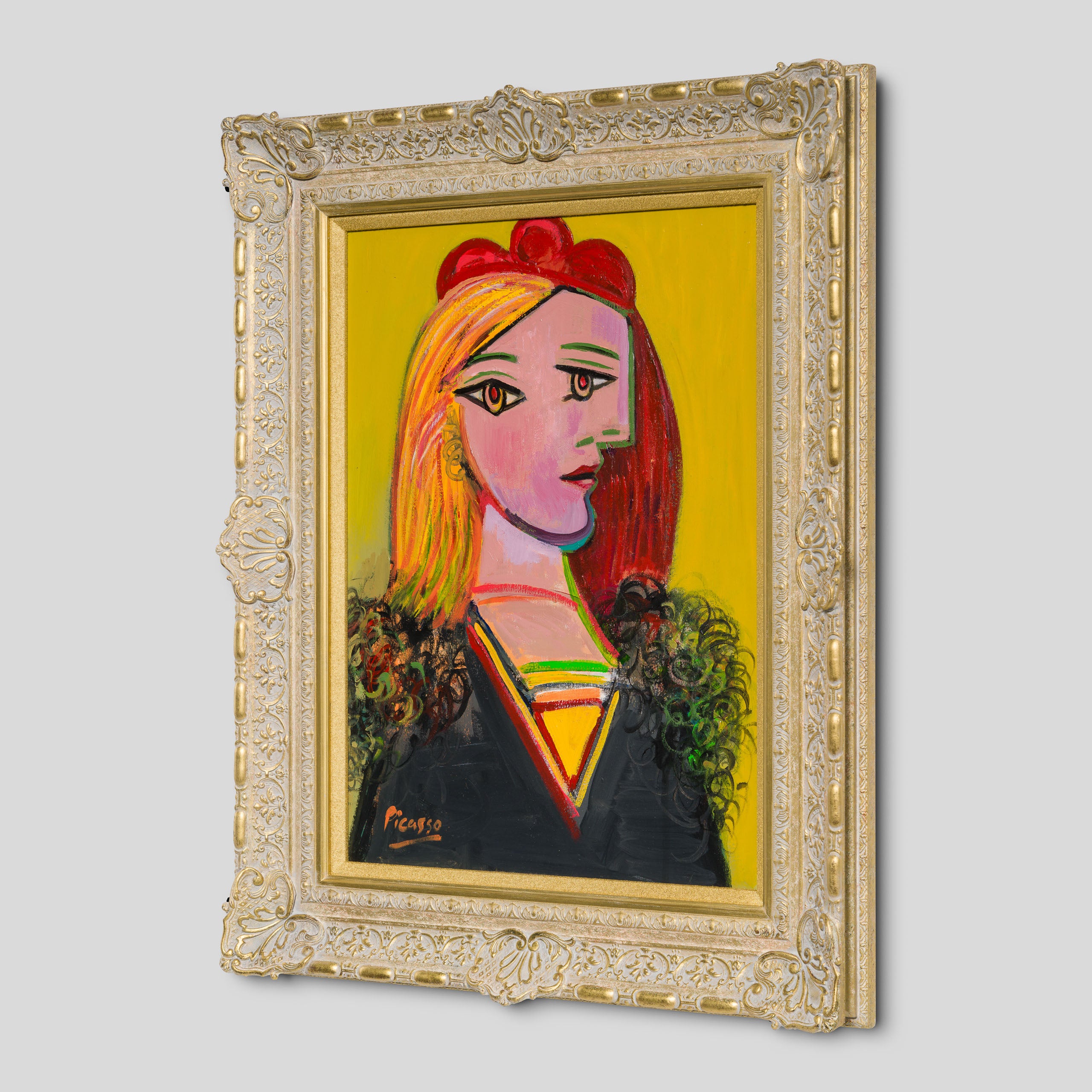 JMY ORI POR 33880 Marie Therese With A Garland In The Style Of Pablo Picasso 1934 2