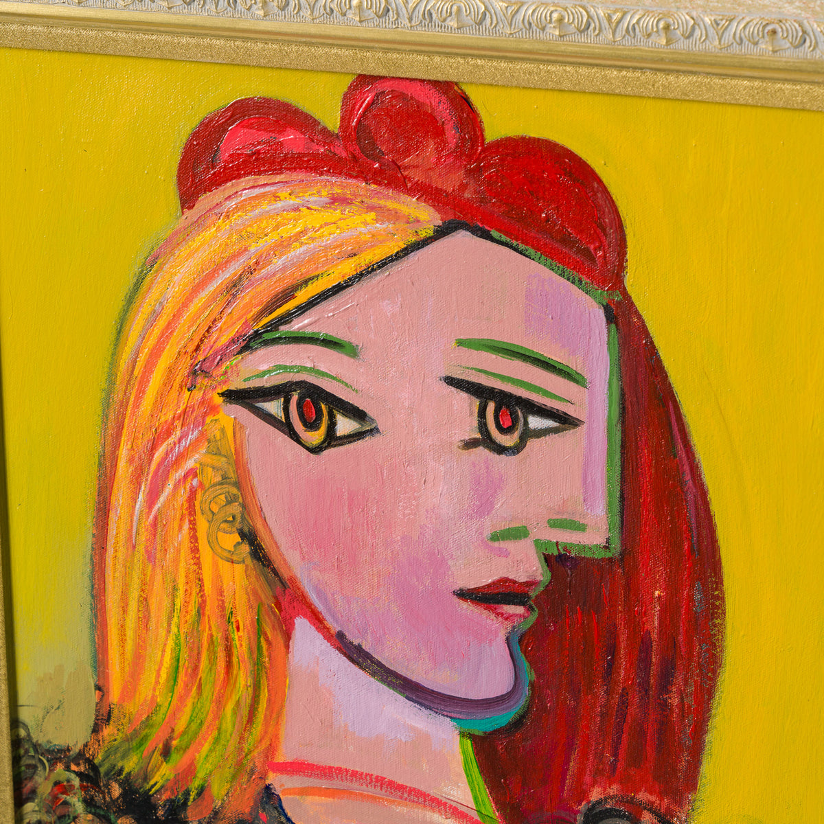JMY ORI POR 33880 Marie Therese With A Garland In The Style Of Pablo Picasso 1934 4