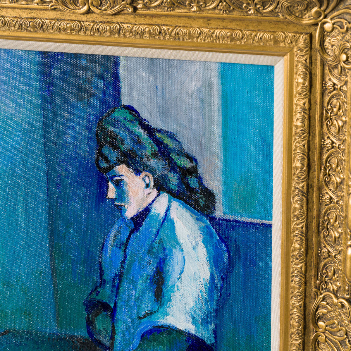 JMY ORI POR 33881 Seated Woman In The Style Of Pablo Picasso 1905 4