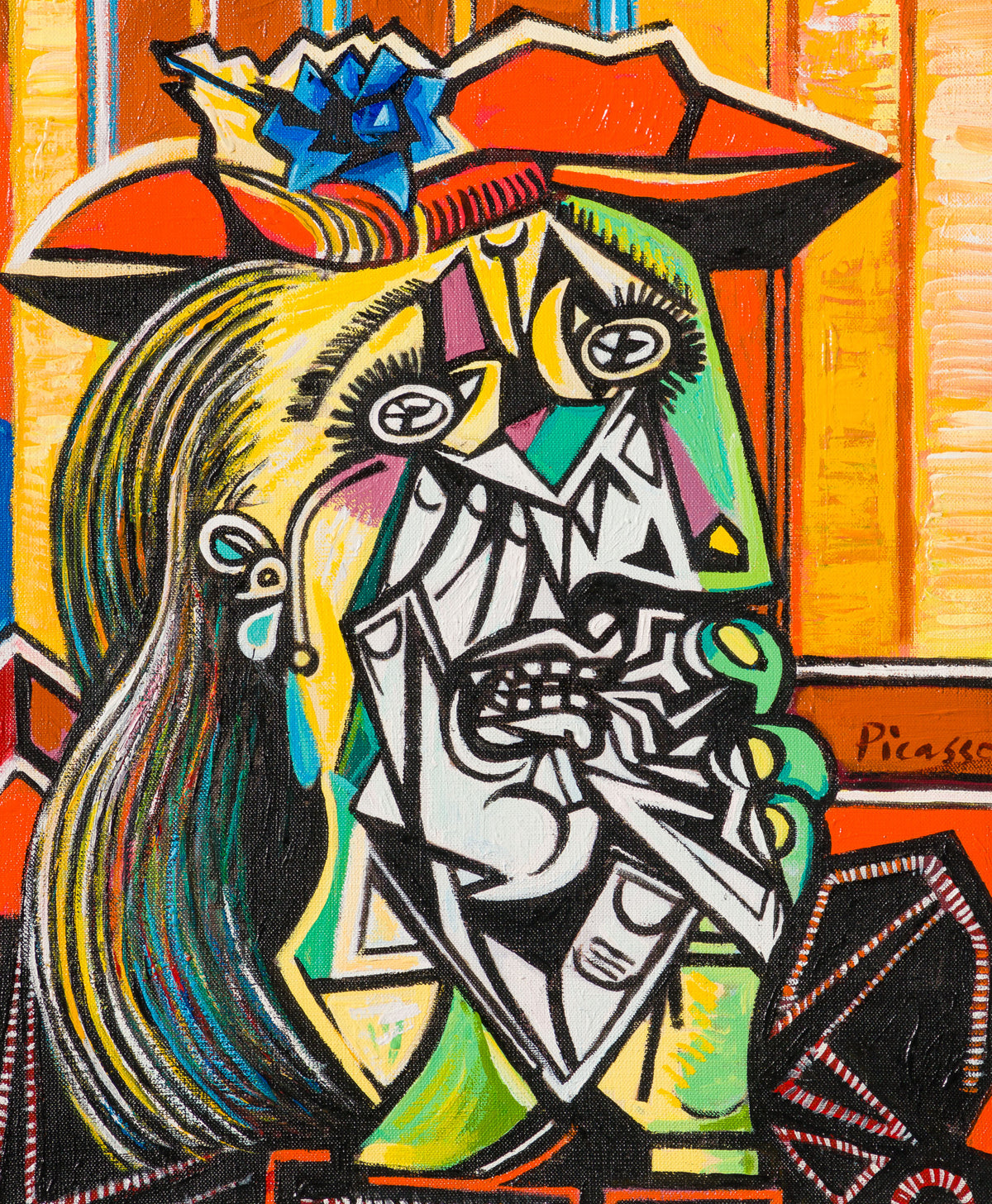 JMY ORI POR 33884 Weeping Woman In The Style Of Pablo Picasso 1937 31