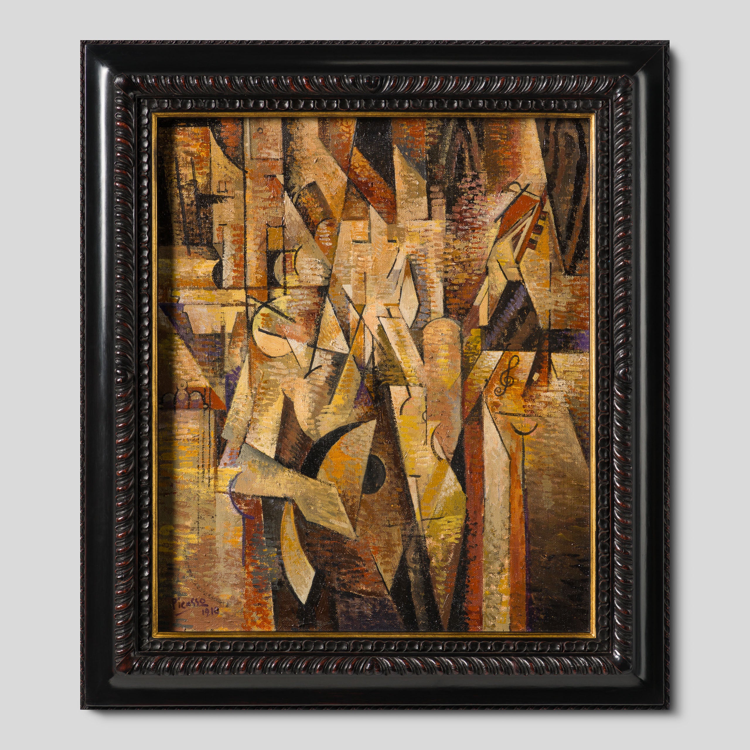 JMY ORI POR 33890 Nude With Mandolin In The Style Of Pablo Picasso 1910 1