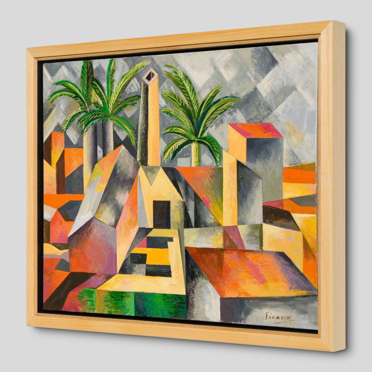 JMY ORI POR 33891 The Factory At Horta Al Ebro In The Style Of Pablo Picasso 1909 2