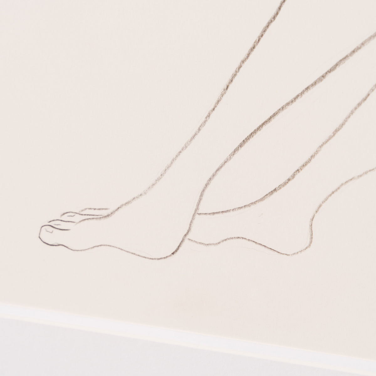 JMY ORI POR 34688 Nude Reading On Beach (1) Pencil Study In The Style Of Pablo Picasso 1920 5