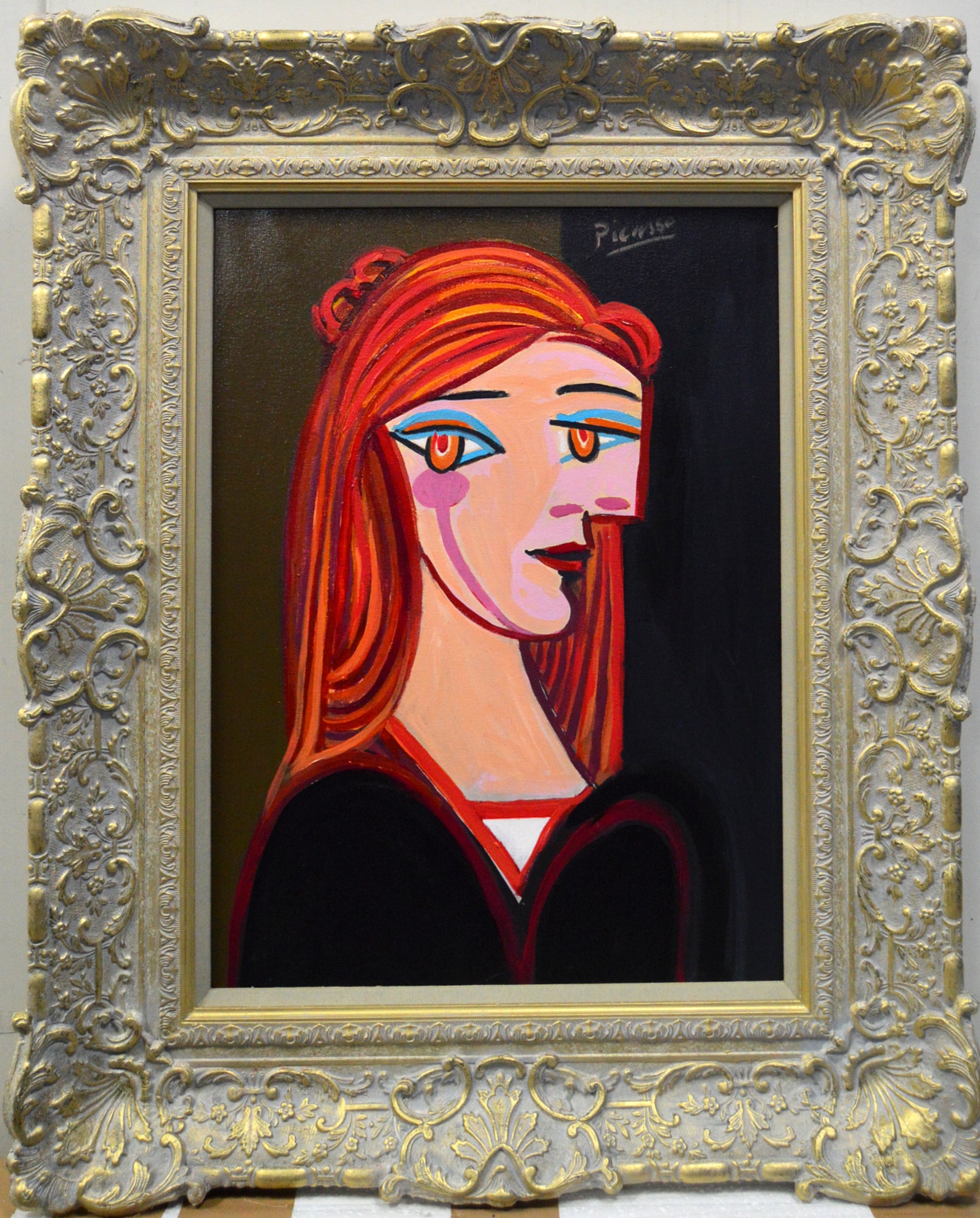 JMY ORI Untitled Girl With Red Hair 60 5 x 45 5 cm s