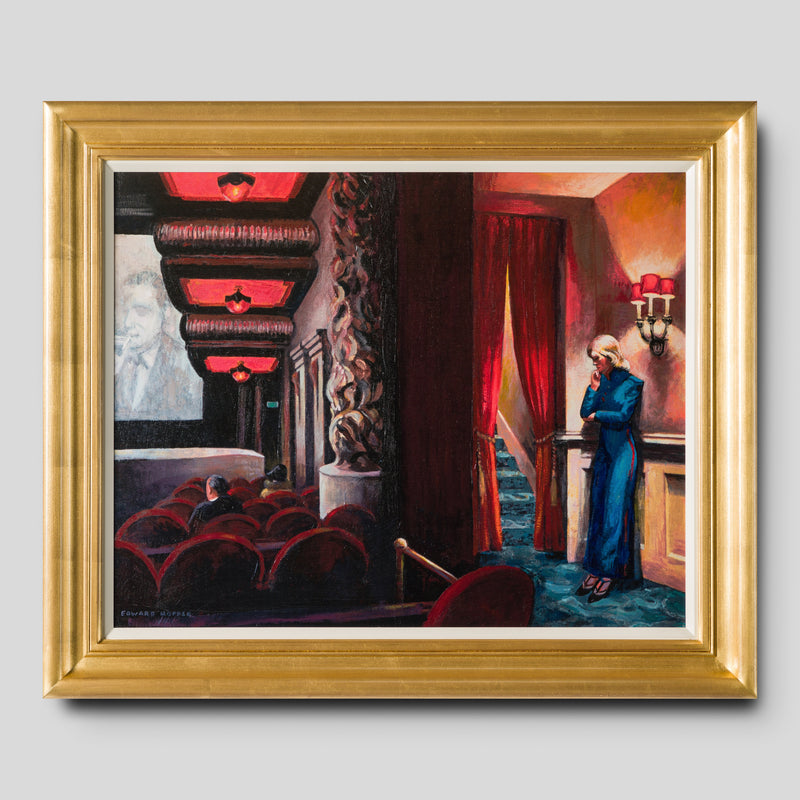 JMY SLE LAN 25646 1 Still from The Maltese Falcon In The Style of Edward Hopper