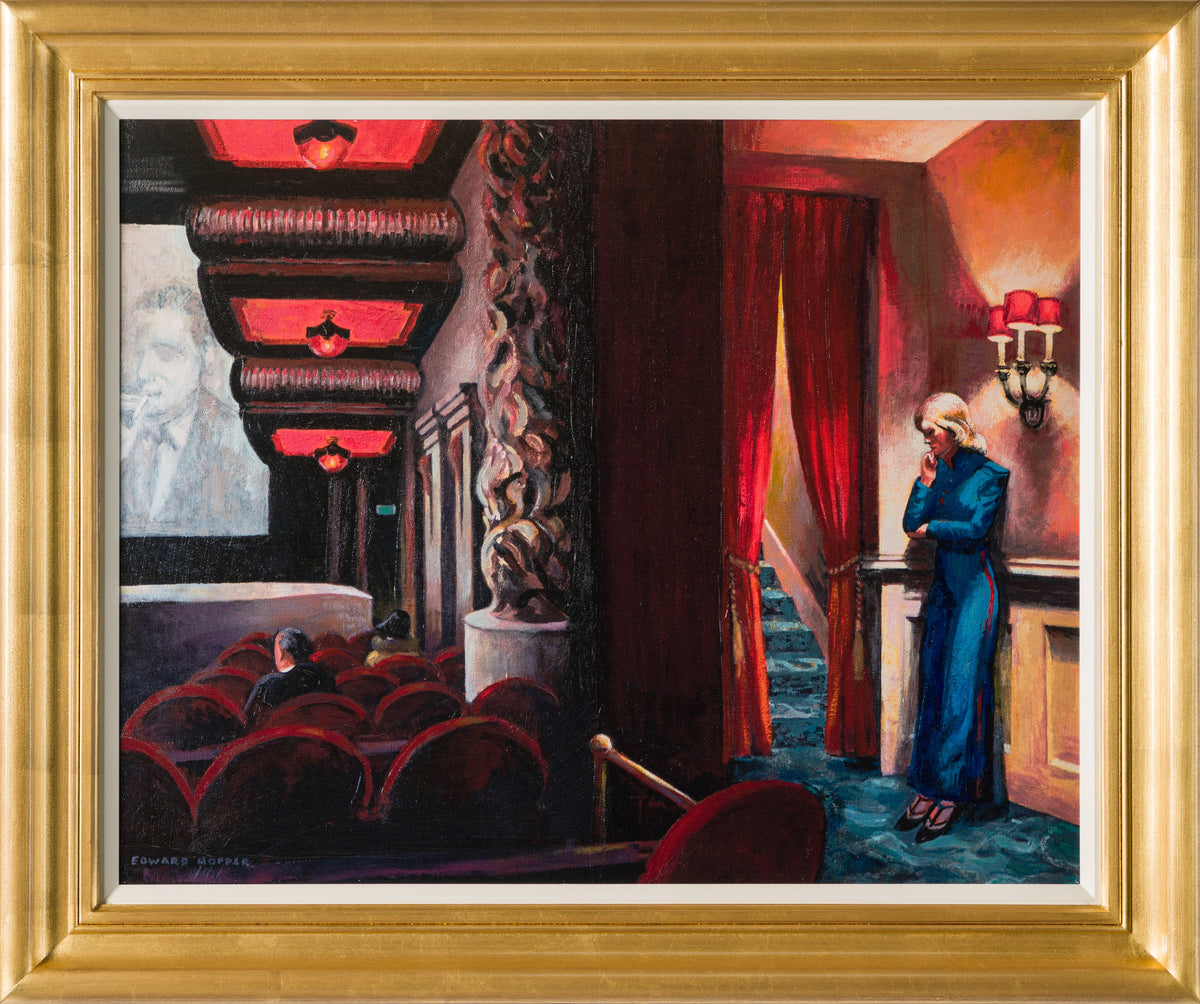 JMY SLE LAN 25646 30 Still from The Maltese Falcon In The Style of Edward Hopper