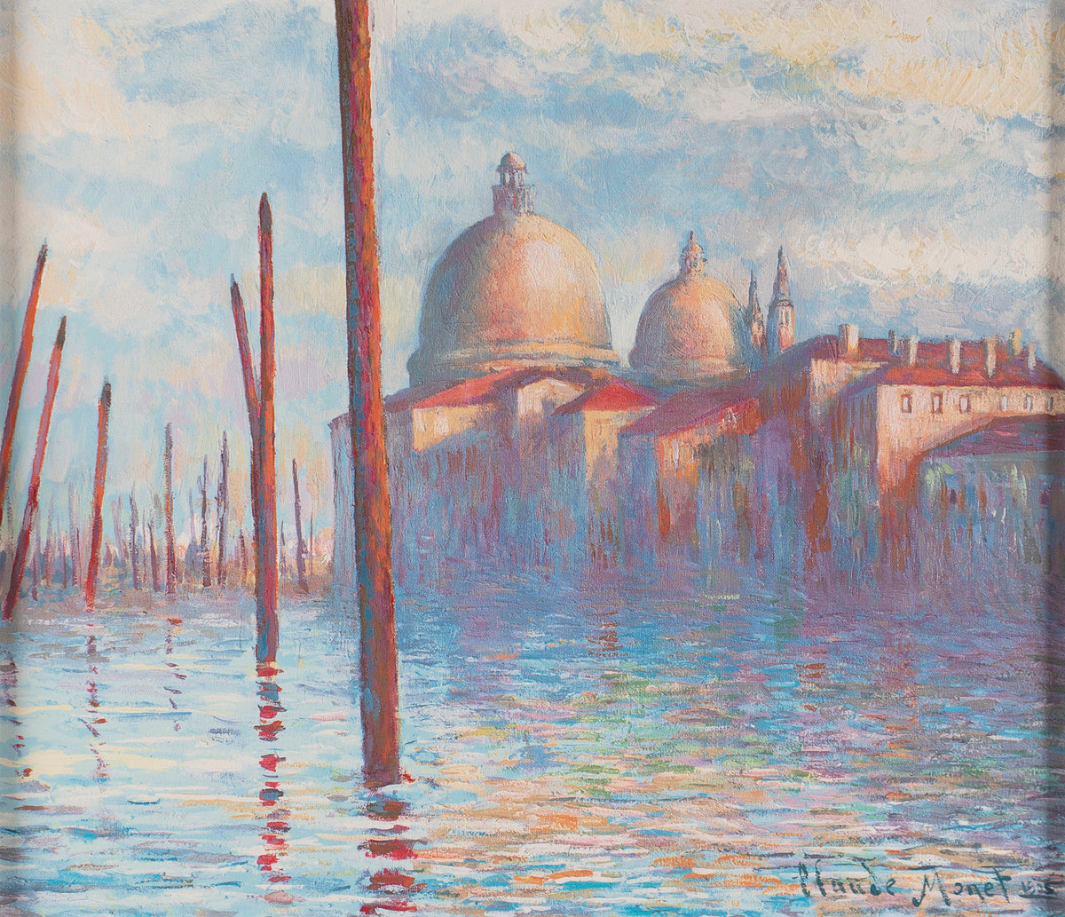 The Grand Canal Venice in the style of Claude Monet, 1908