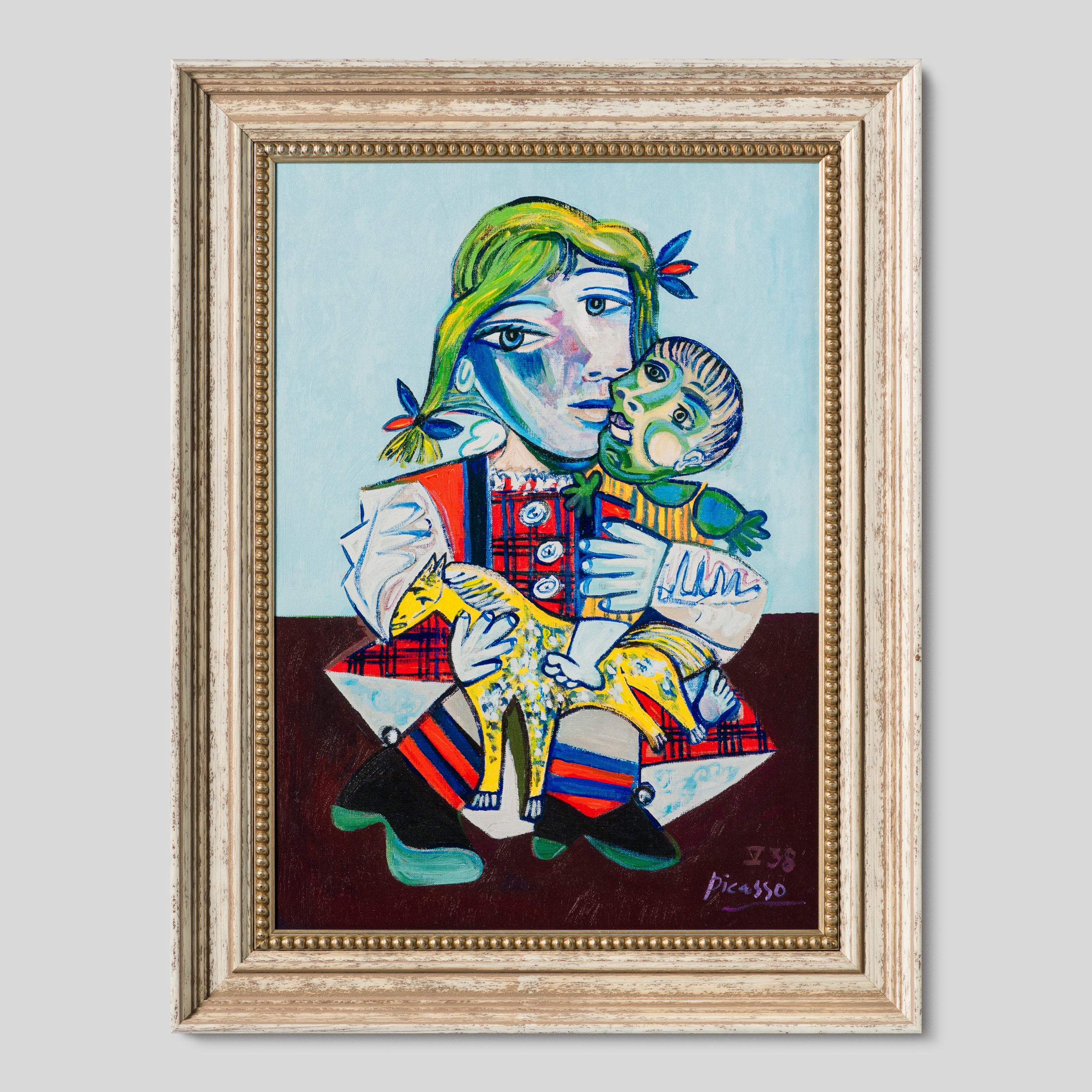 JMY SLE POR 34502 Maya With a Doll (Boy Horse) 1